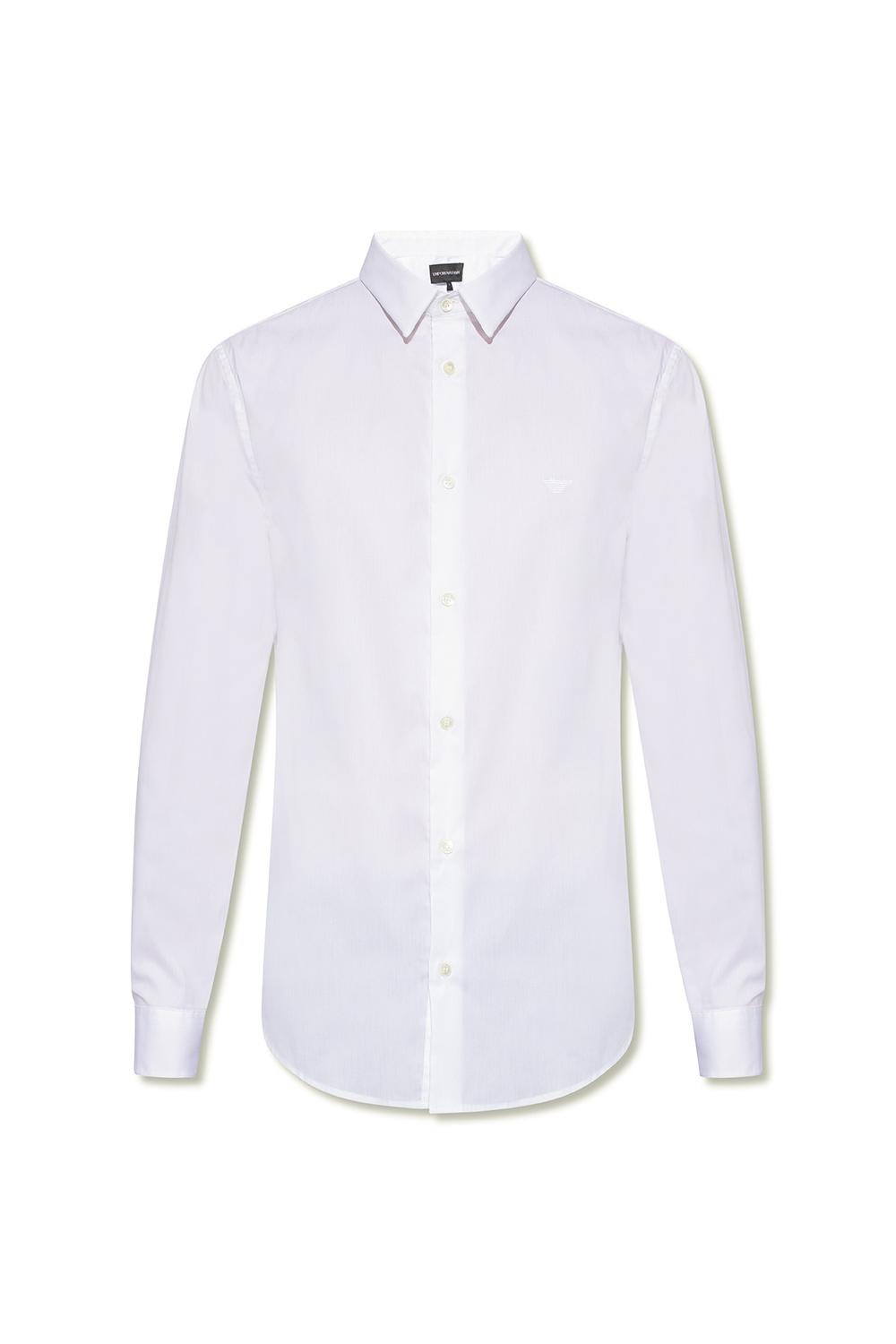 Emporio Armani Shirt With Logo In White