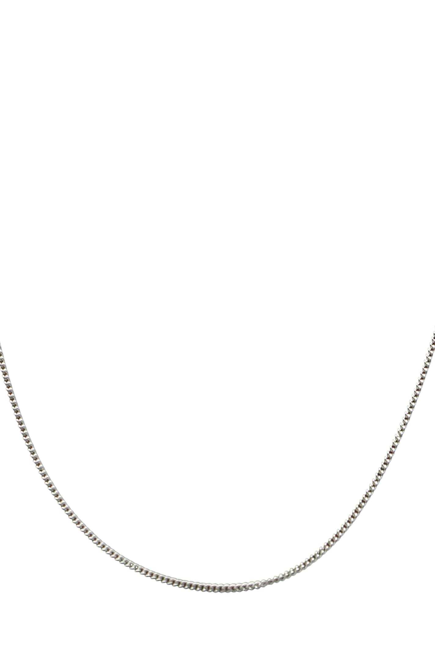 Shop Dries Van Noten Brass Necklace In Silver