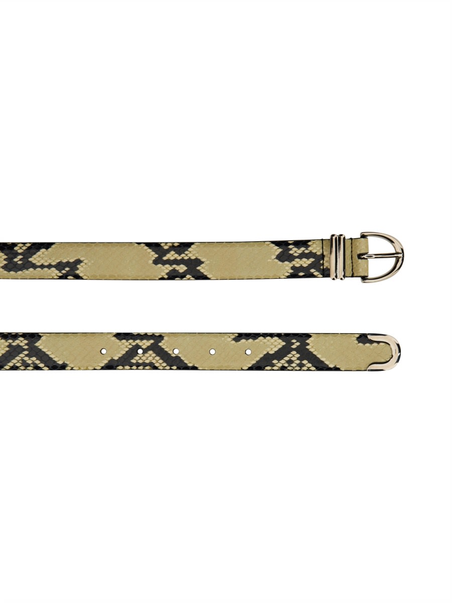 Khaite Bambi Belt In Animalier