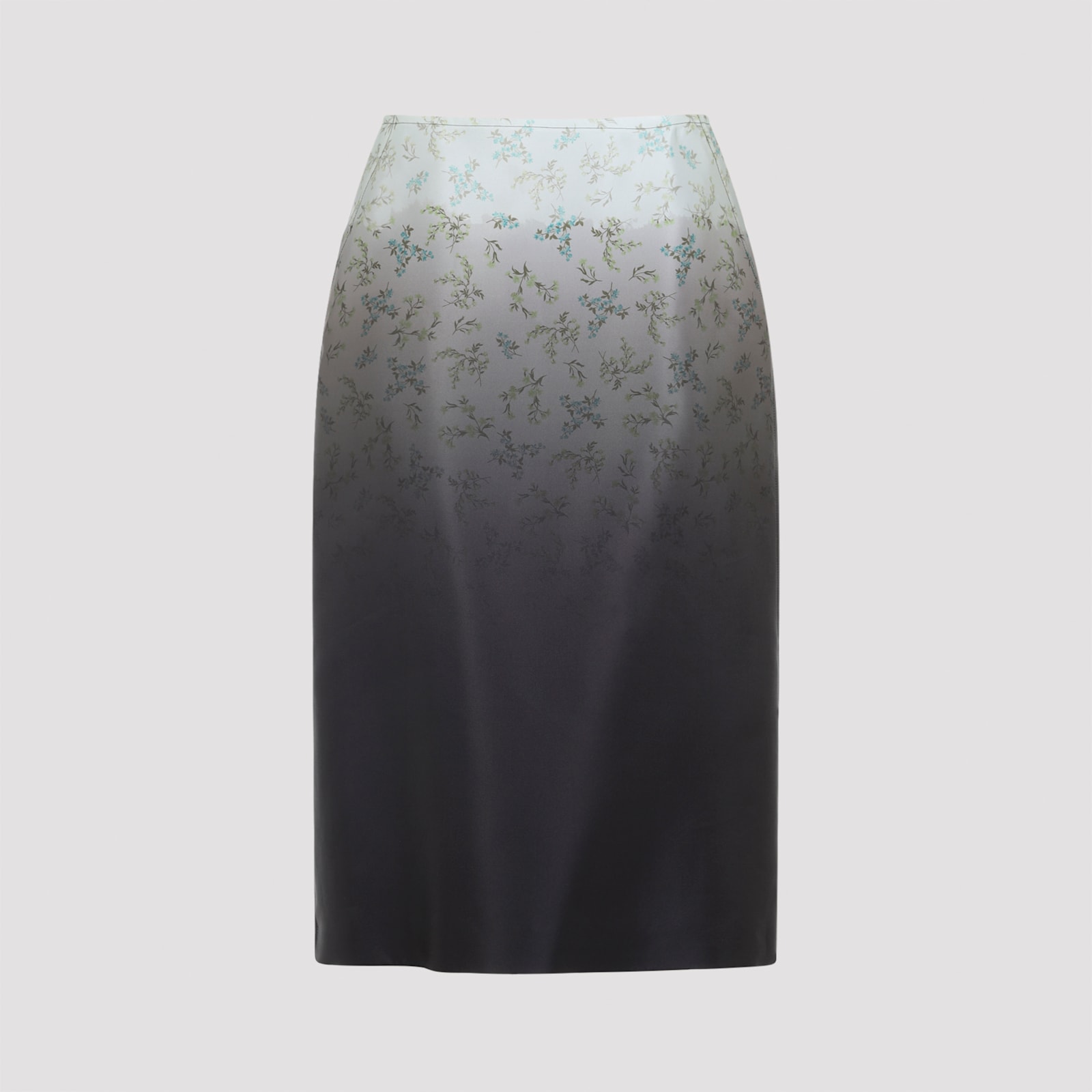 Jil Sander Silk Midi Skirt