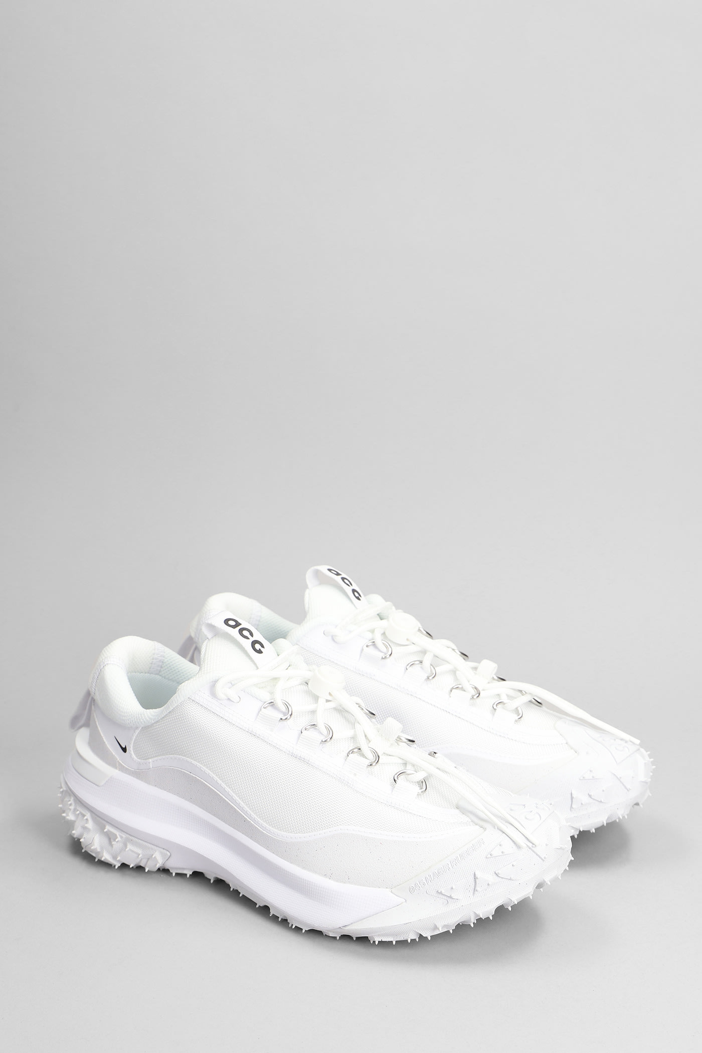 Shop Comme Des Garçons Acg Mountain Fly 2 Sneakers In White Polyester