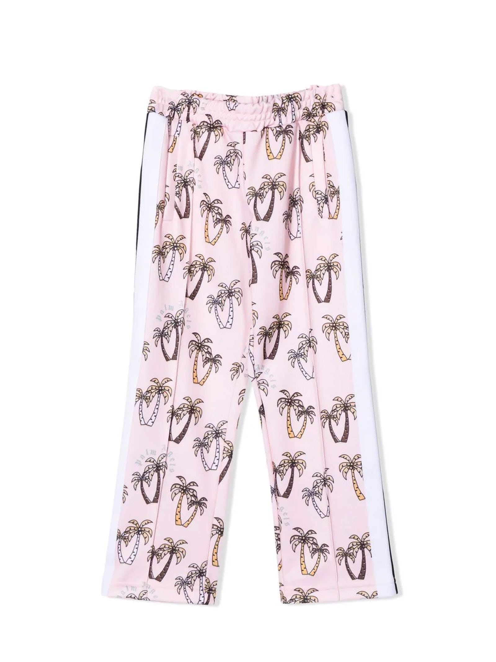 Palm Angels Pink Cotton Pants