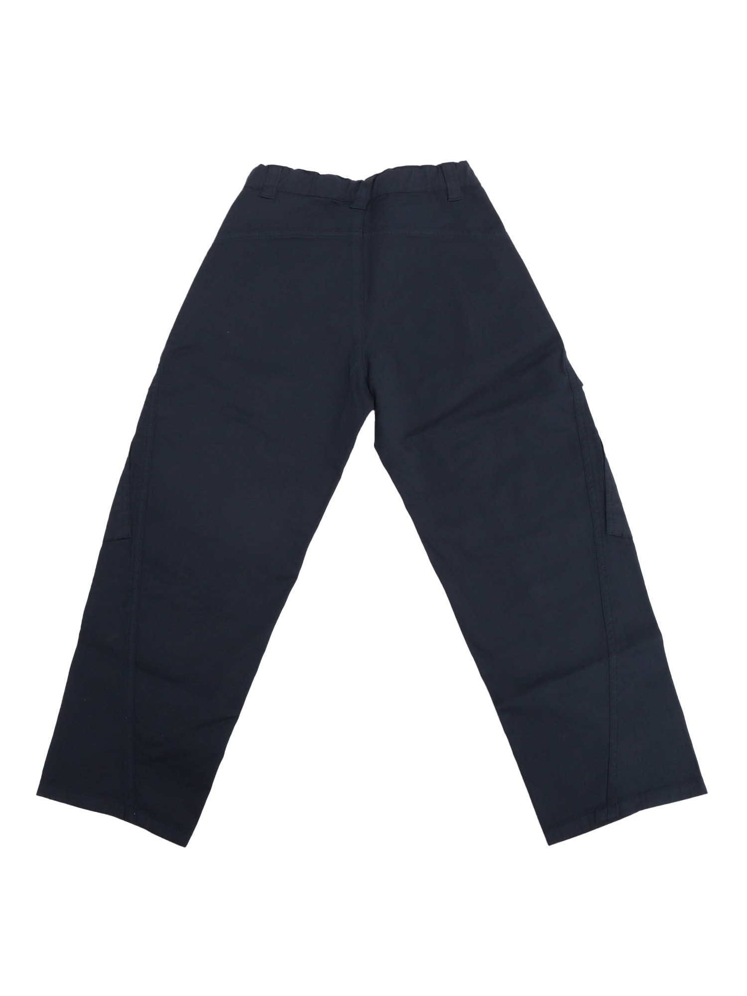 Aspesi Blue Trousers In Blue