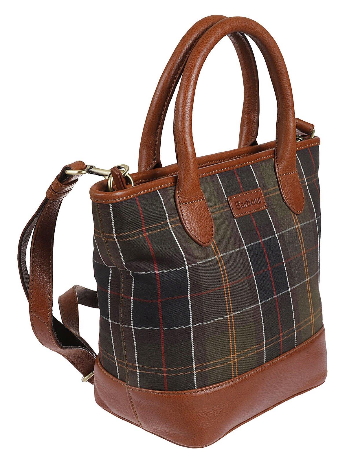 Shop Barbour Katrine Checked Tote Bag In Classic Tartan