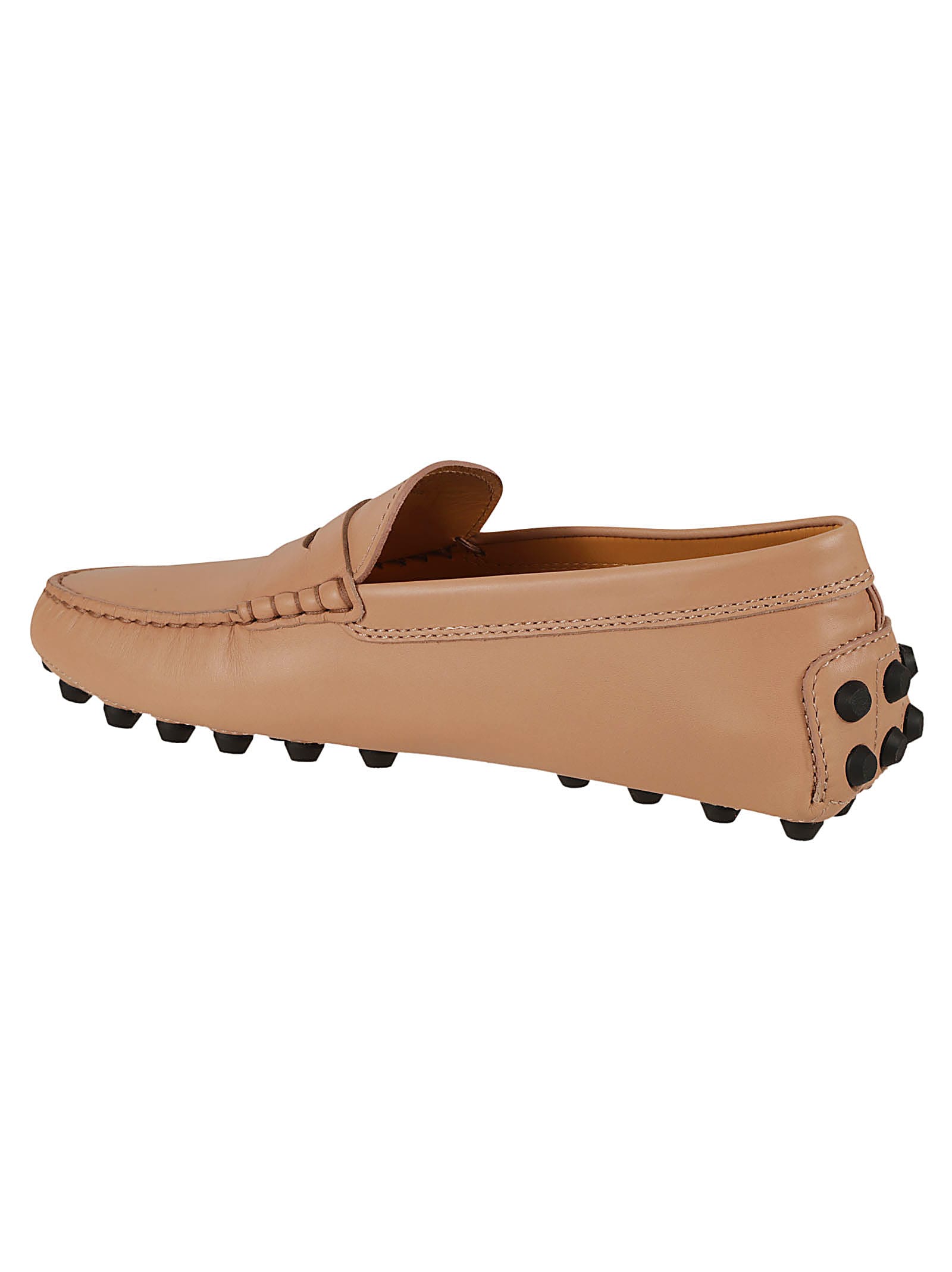 Shop Tod's 52k Loafers In Beige