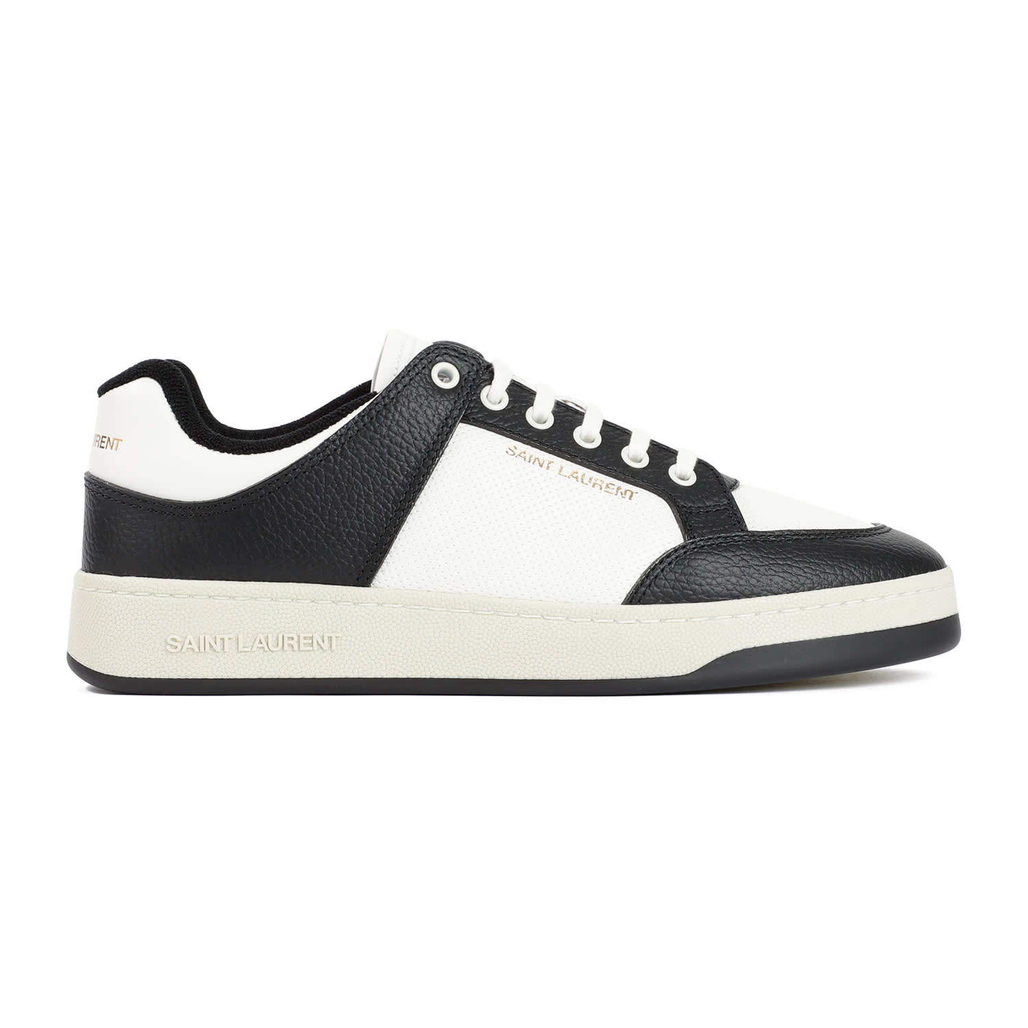 Saint Laurent 61 Sneakers In White