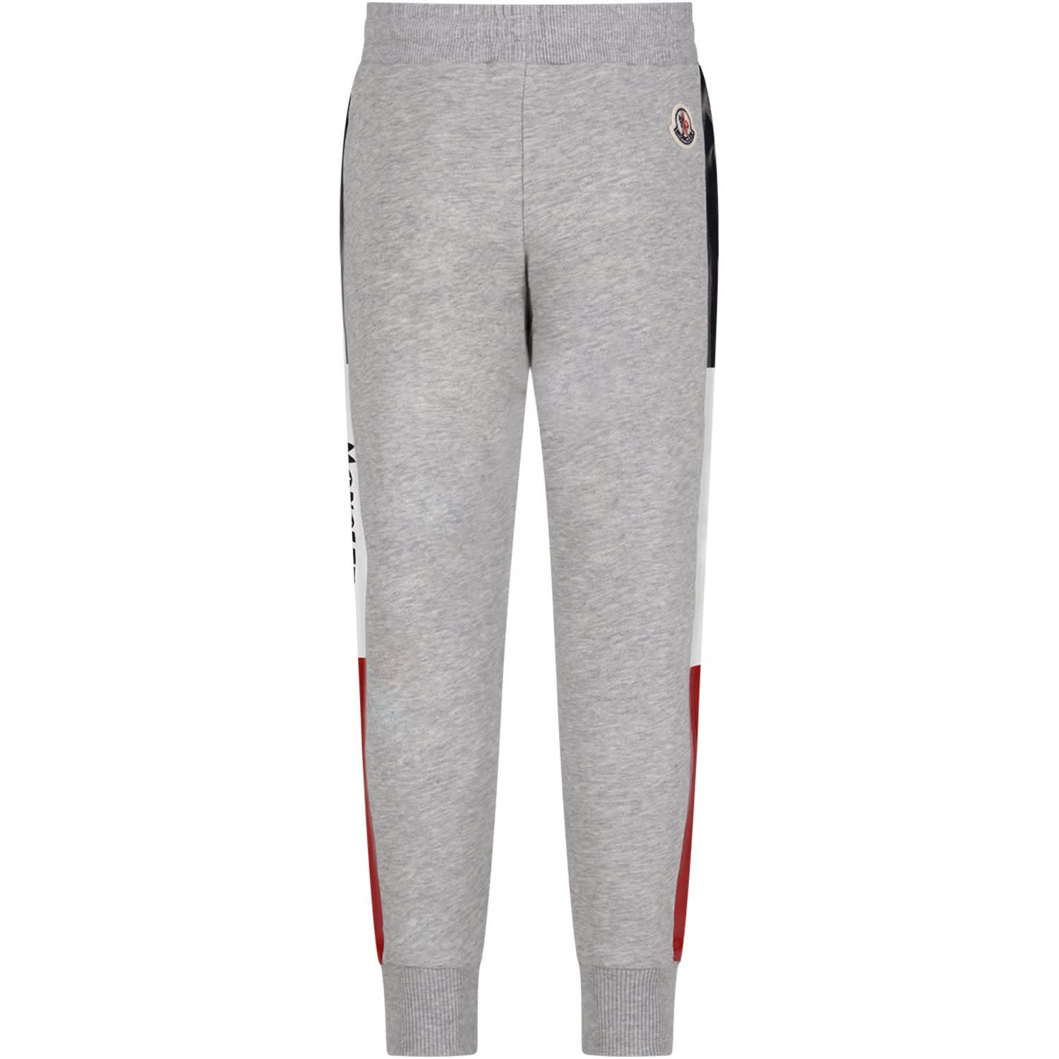 moncler grey sweatpants