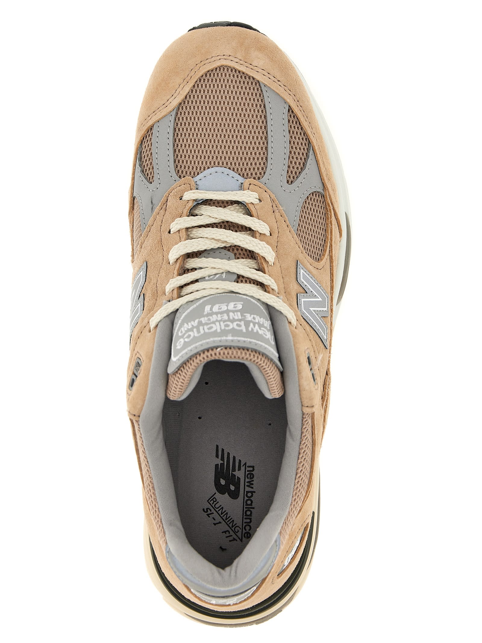 New Balance Made In Uk 991v2 Sneakers In Sand