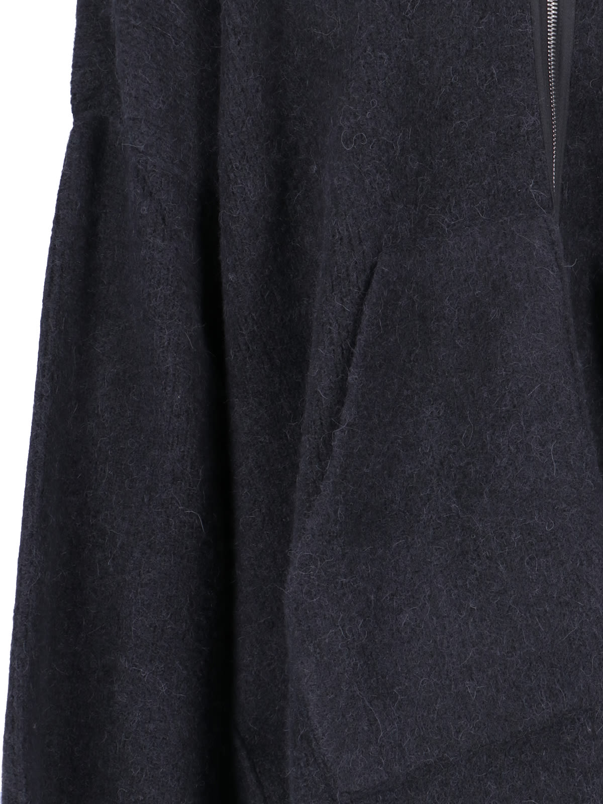 Shop Rick Owens Gimp Hoodie In Black