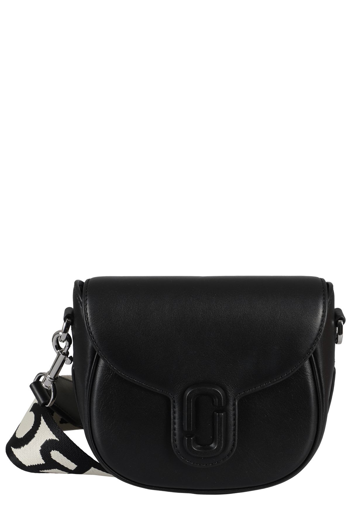 Shop Marc Jacobs The Small Saddle Bag In Black