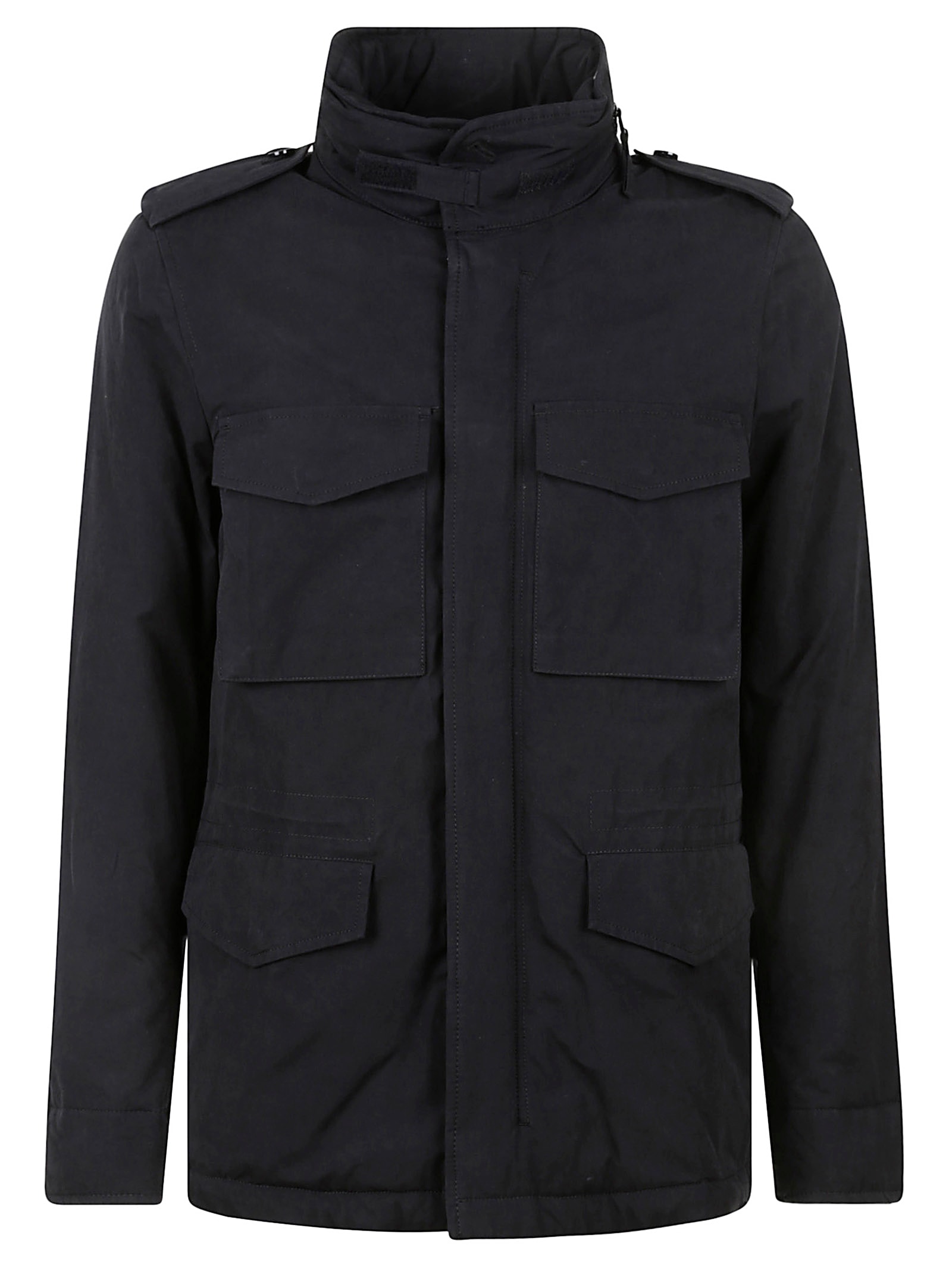 High Neck Cargo Jacket