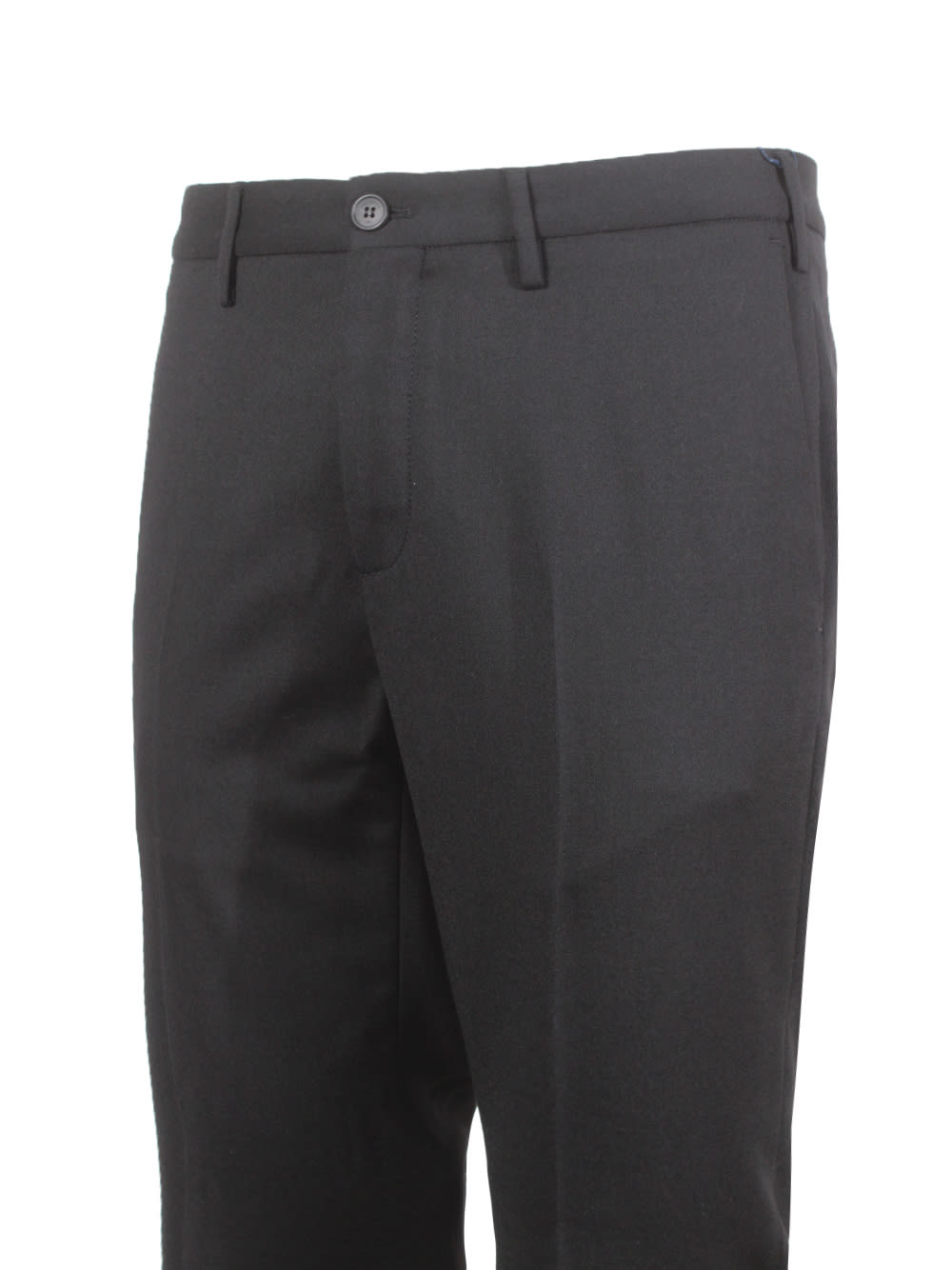 Shop Incotex Trousers In Black