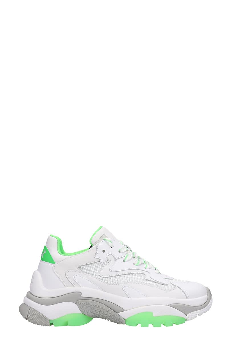 ASH ADDICT 04 SNEAKERS IN WHITE TECH/SYNTHETIC,11246137