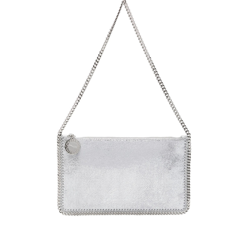 Stella Mccartney Shoulder Bag Pochette Falabella In Gray