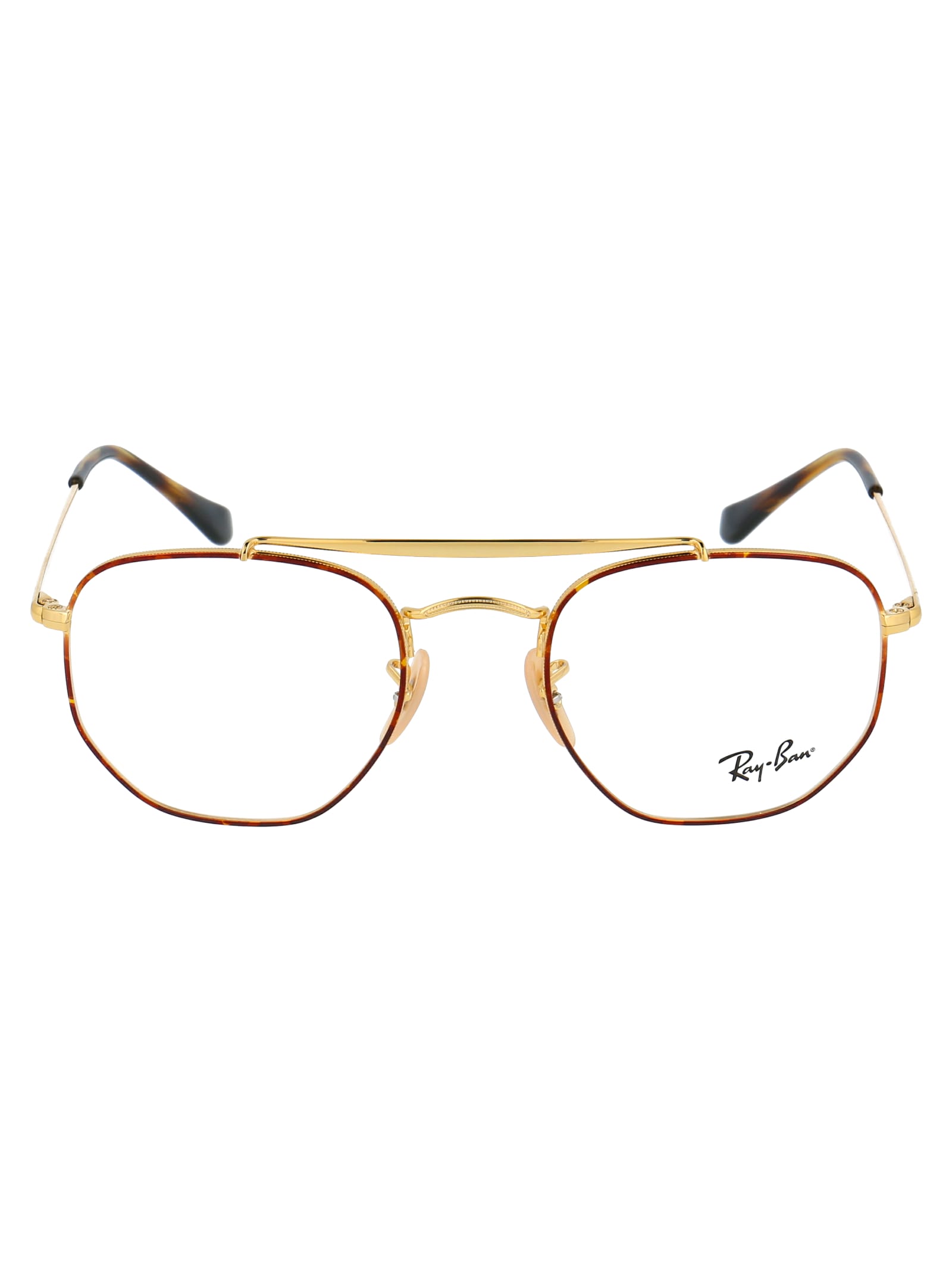 Ray Ban The Marshal Glasses In 2945 Top Havana On Gold