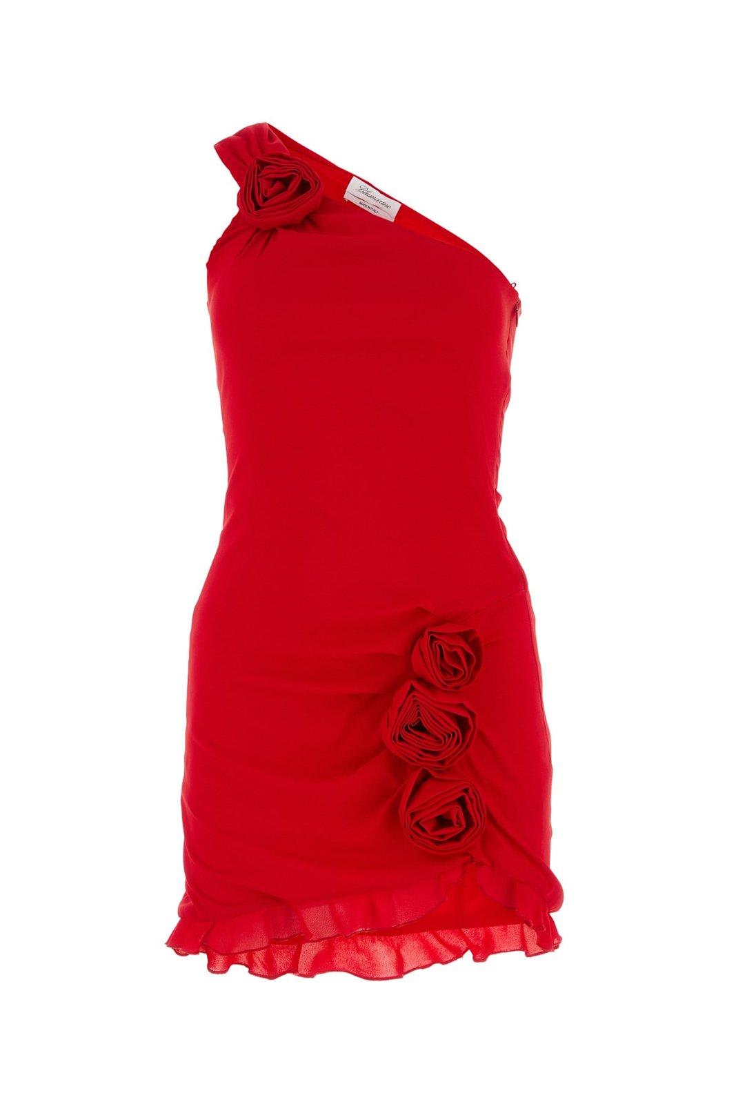 Rose D?cor One-shoulder Dress