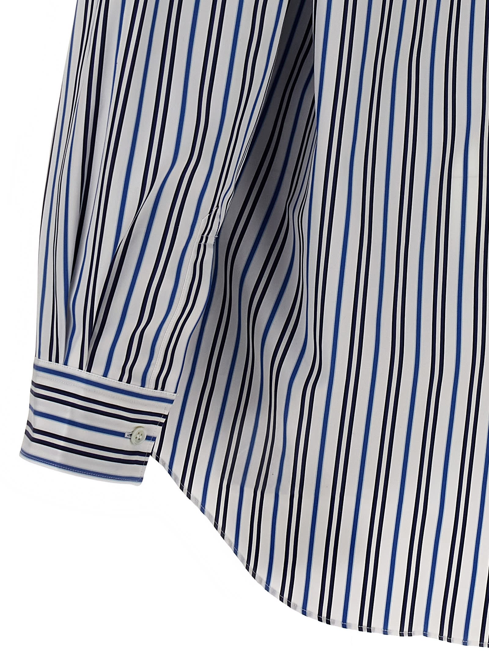 Shop Comme Des Garçons Shirt Striped Shirt In 117 Stripe