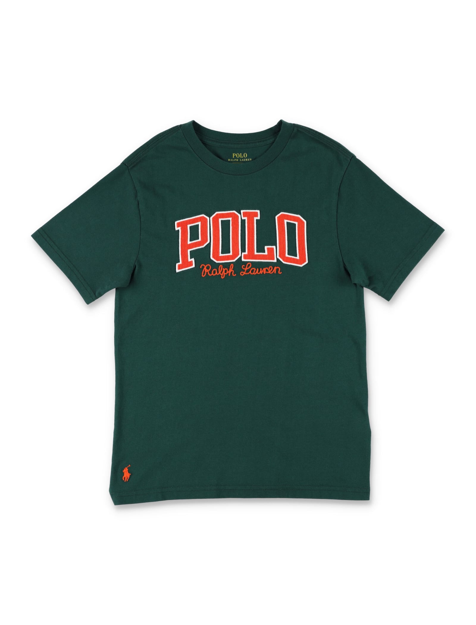 Polo Ralph Lauren Classic T-shirt With Patch And Embroidery