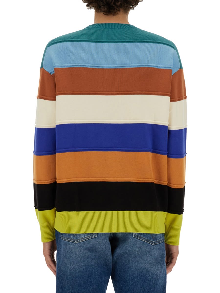 Shop Ps By Paul Smith Striped Shirt In Multicolour