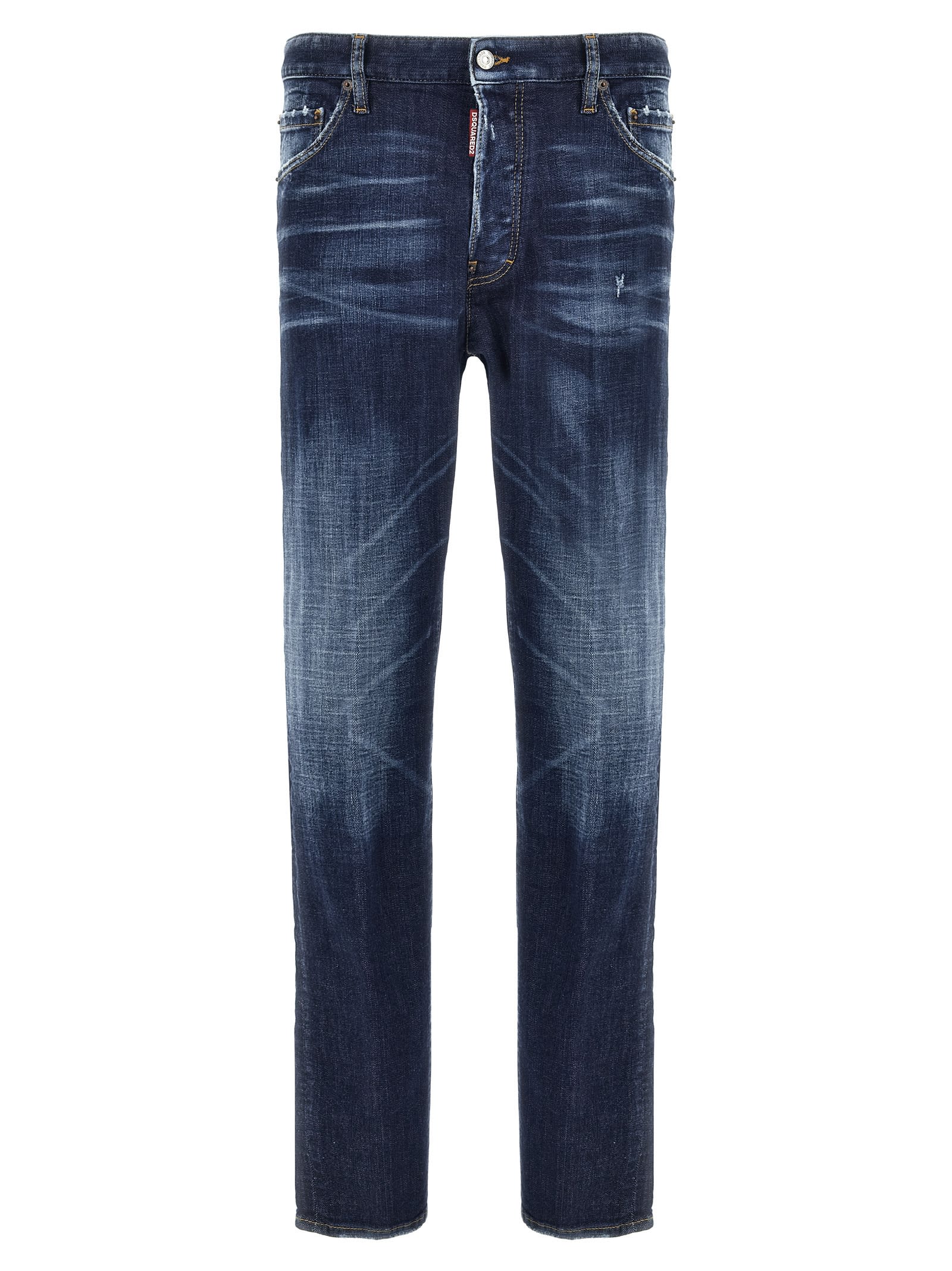 Shop Dsquared2 Skater Jeans In Grey