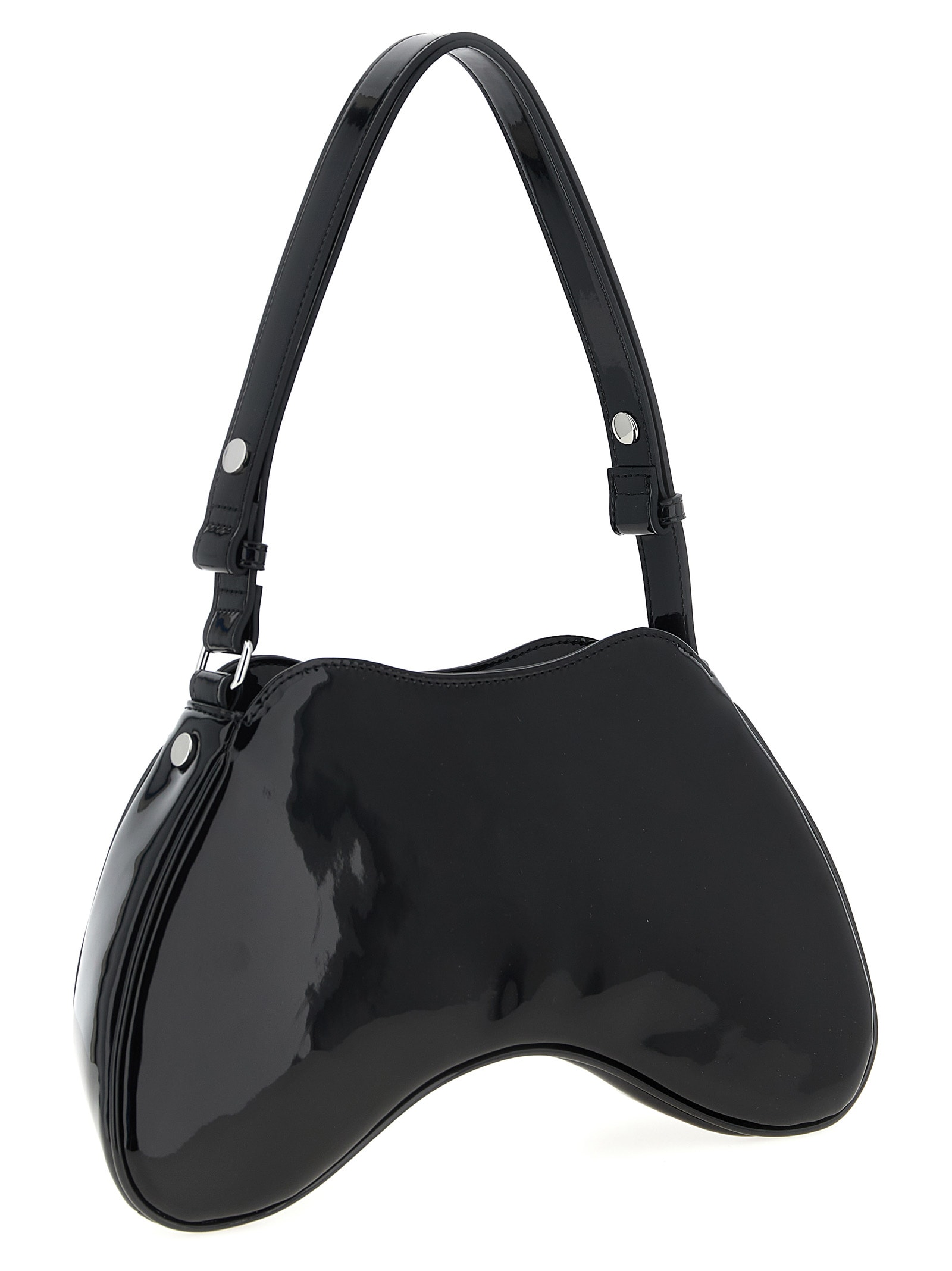 Diesel Play Shoulder Shoulder Bag In Black