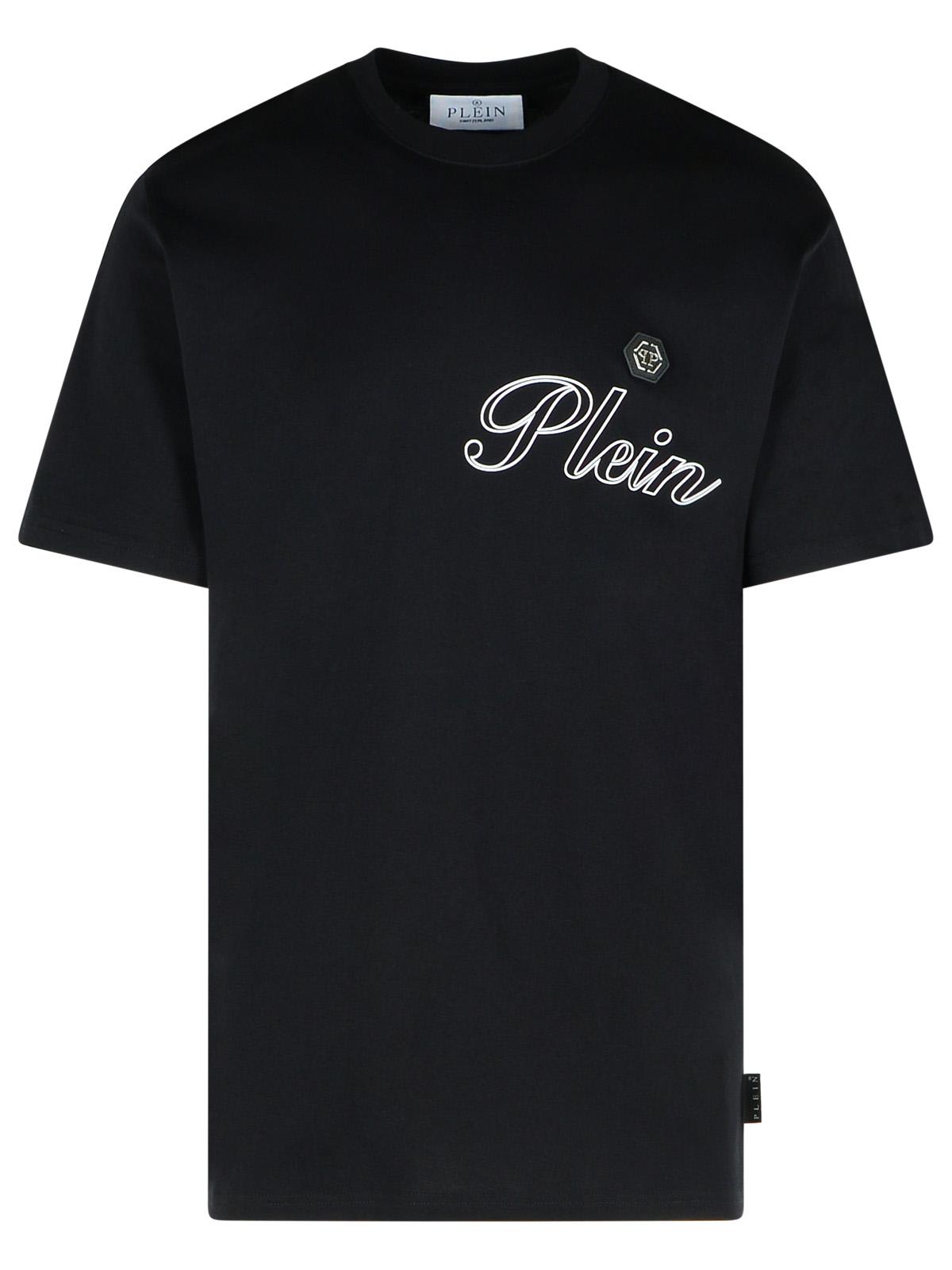 Black Cotton T-shirt