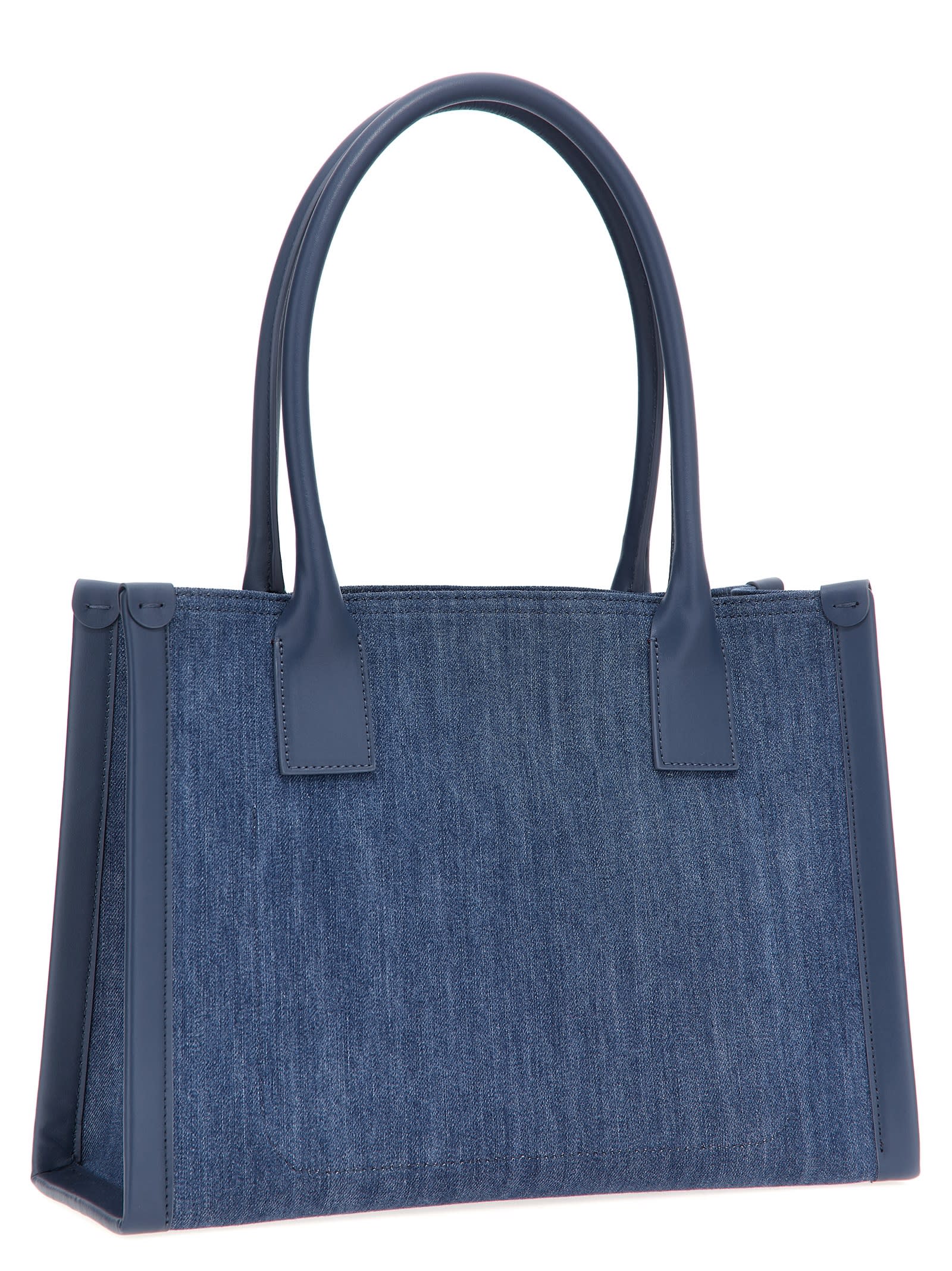 Shop Christian Louboutin By My Side Small Shopping Bag In Blue