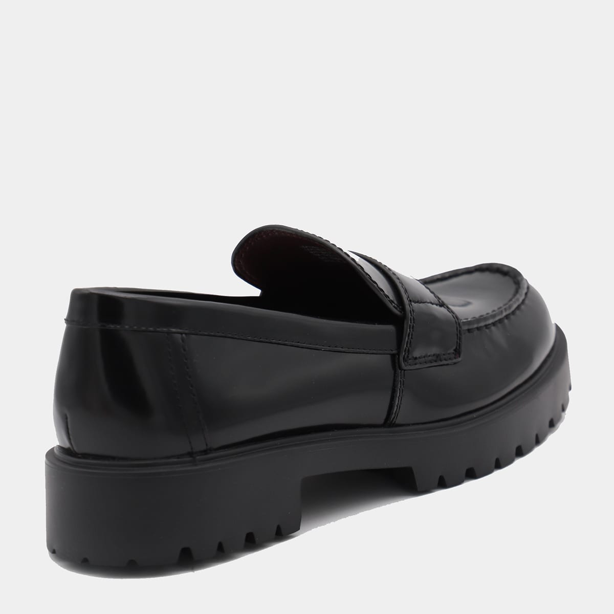 Shop Tory Burch Black Leather Loafers