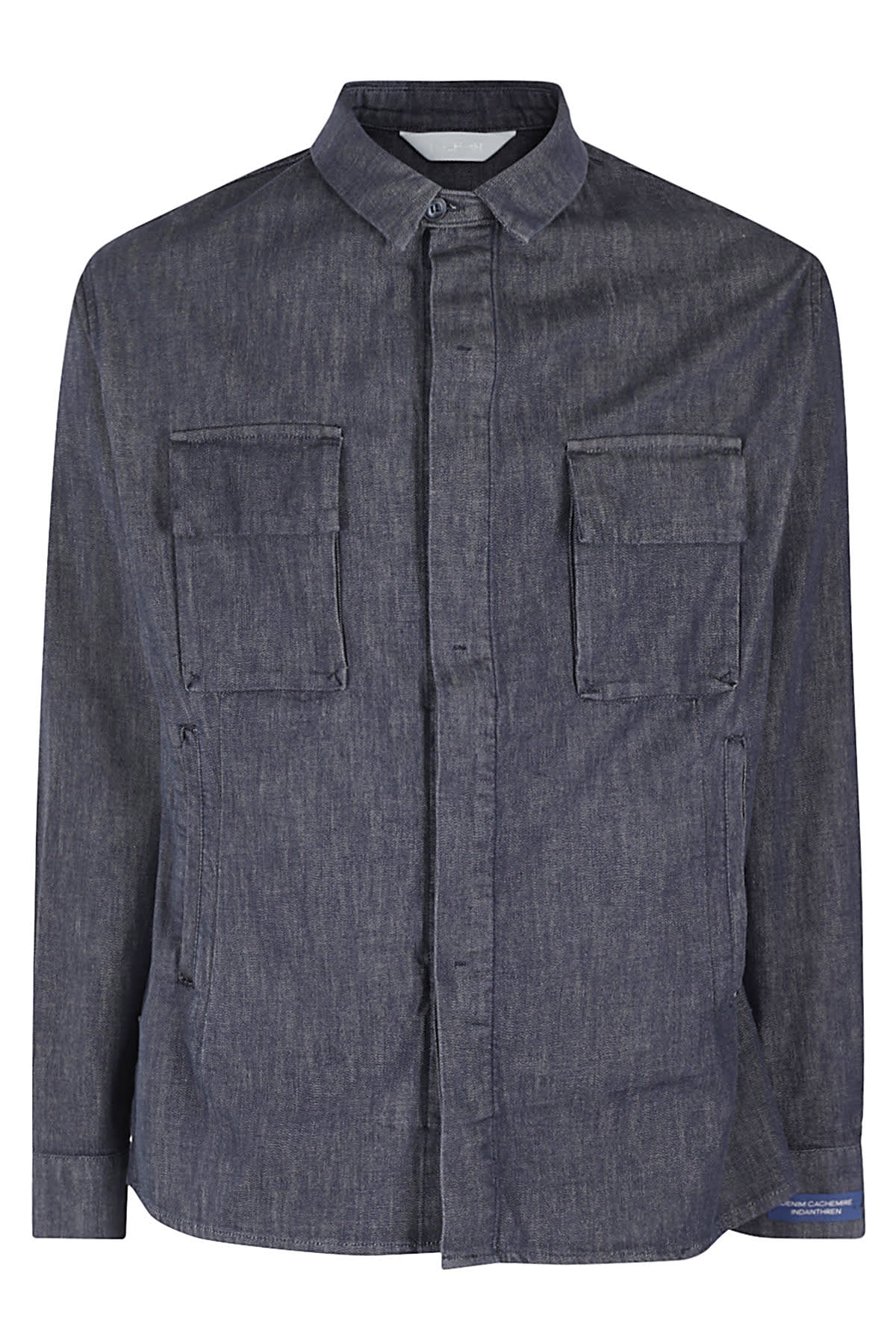 Shop Re-hash Vanni F Field Jacket In Denim Blue