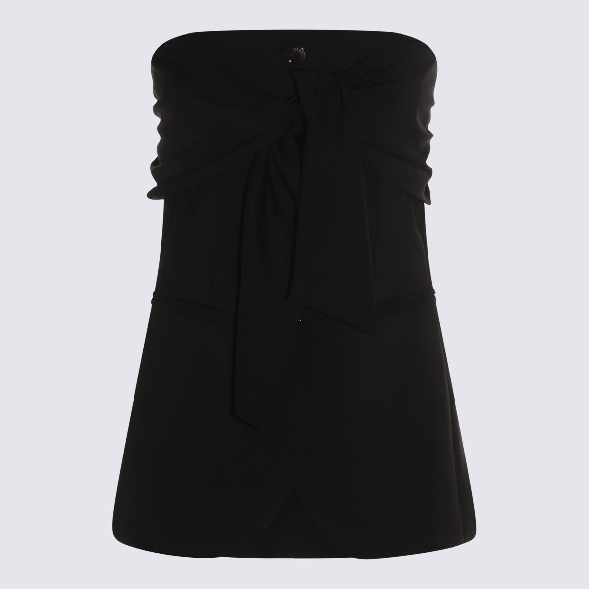 Black Wool Top