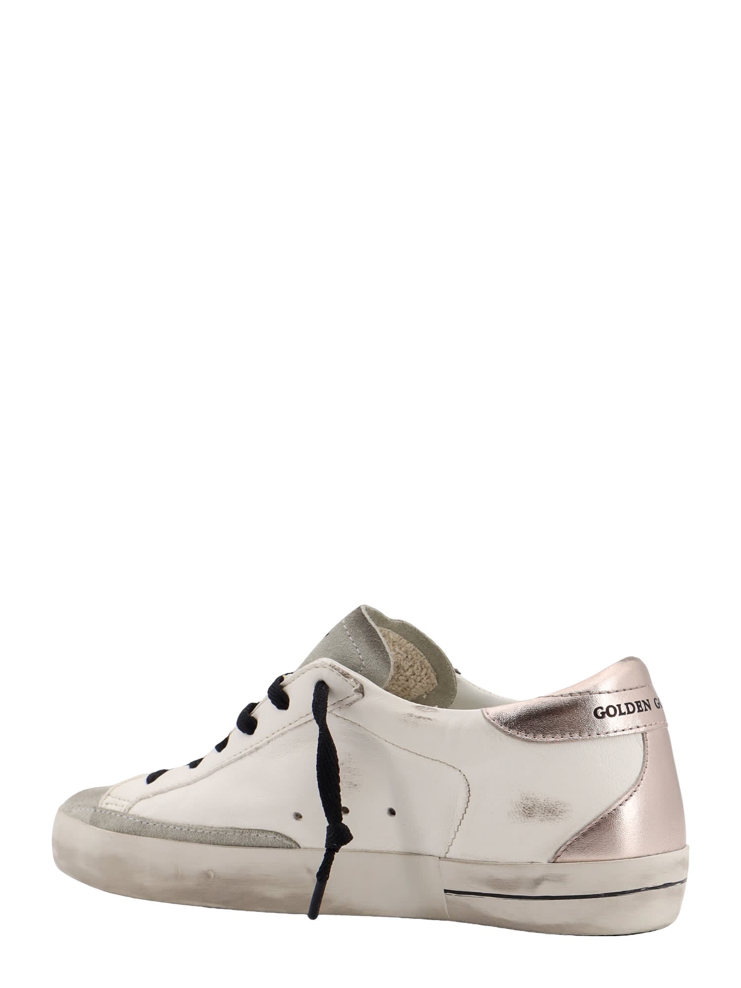 Shop Golden Goose Superstar Sneakers In White