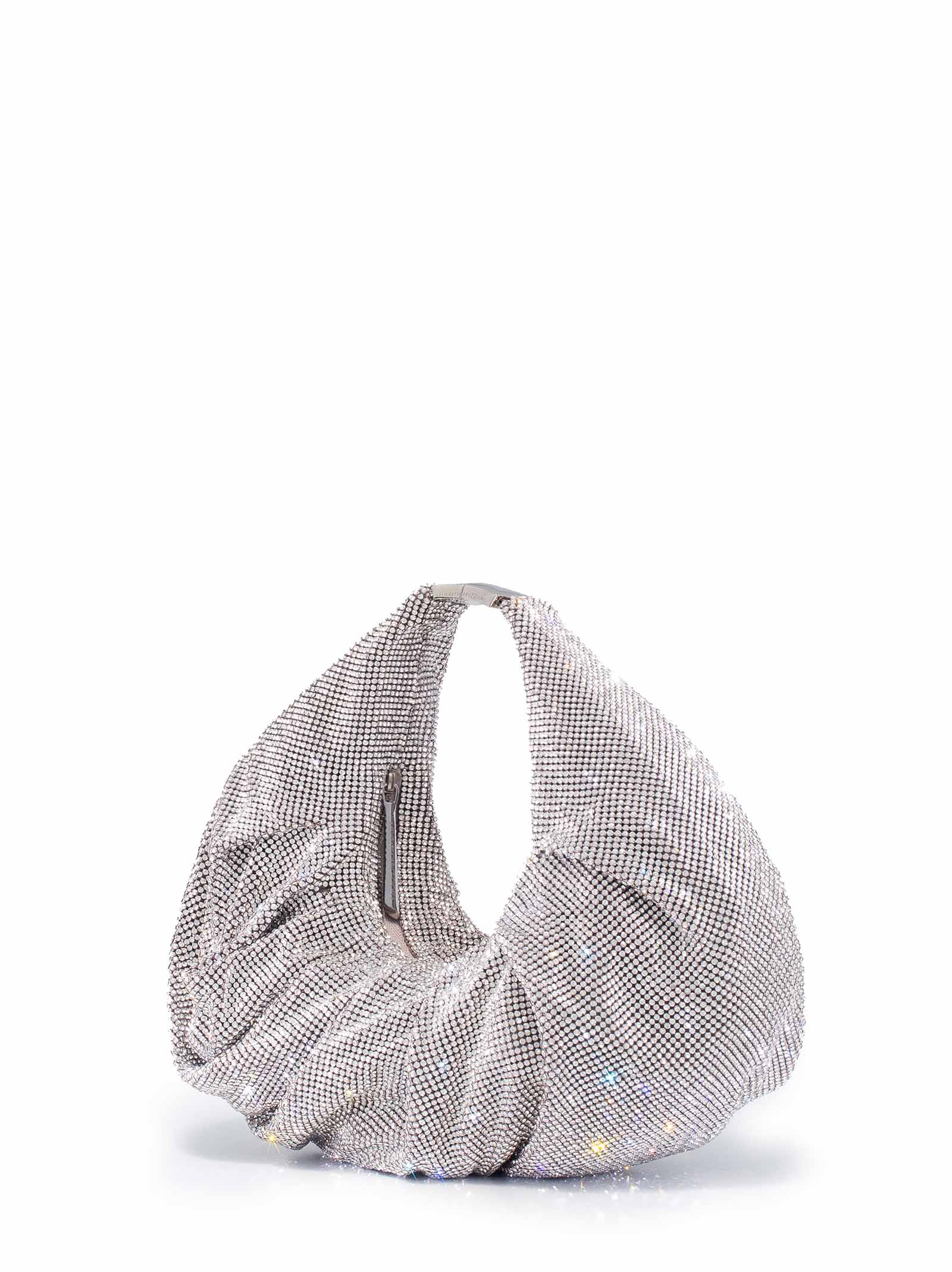 Shop Benedetta Bruzziches Yennefer Handbag In Silver