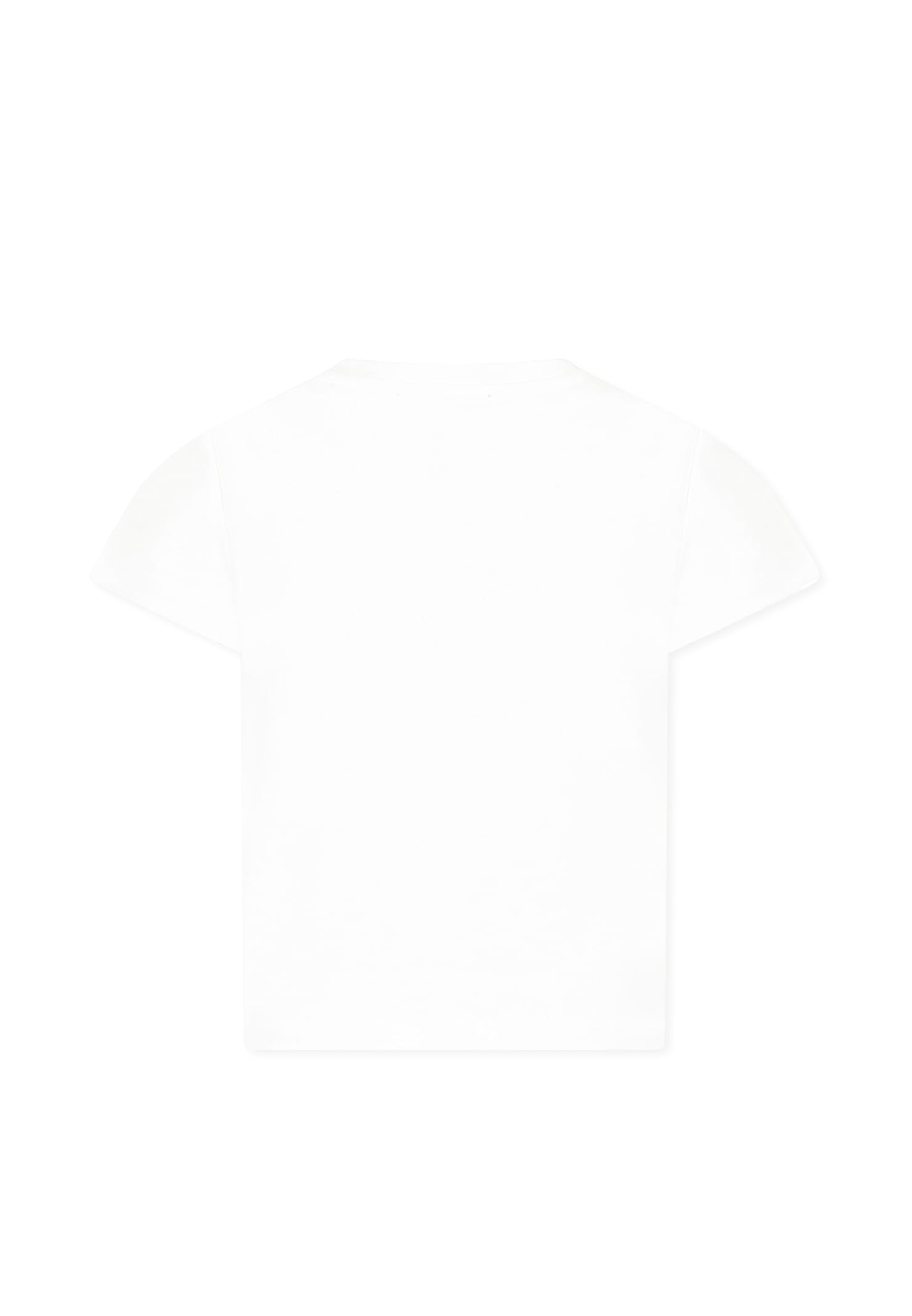 Dkny Black T-shirt For Girl With Writing In White