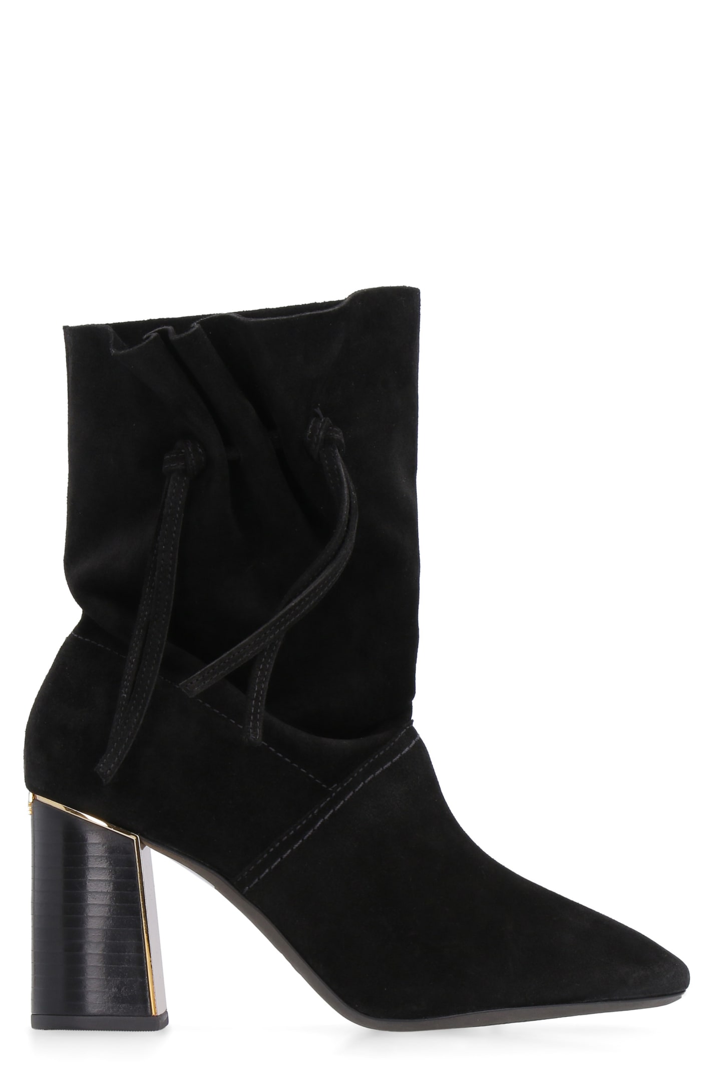 Photo of  Tory Burch Gigi Suede Ankle Boots- shop Tory Burch Boots, Ankle Boots online sales