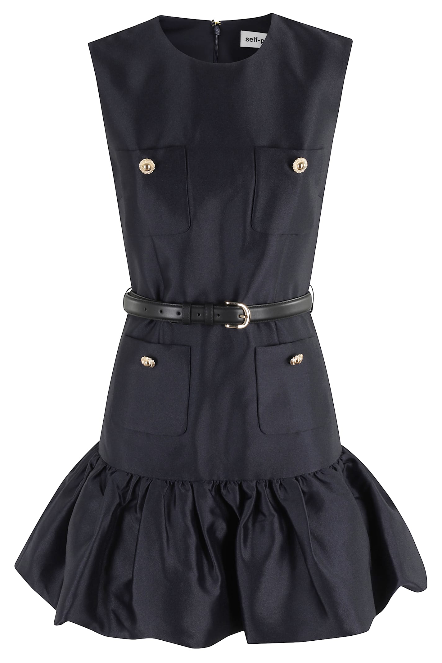 Taffeta Mini Dress
