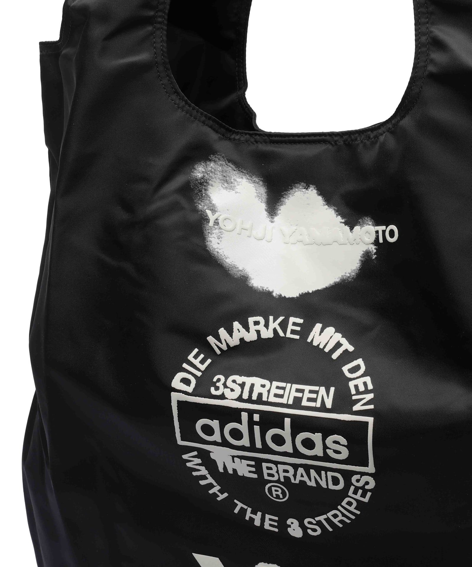 Y-3 Rectangular Shape Tote Bag With 2 Handles In Black