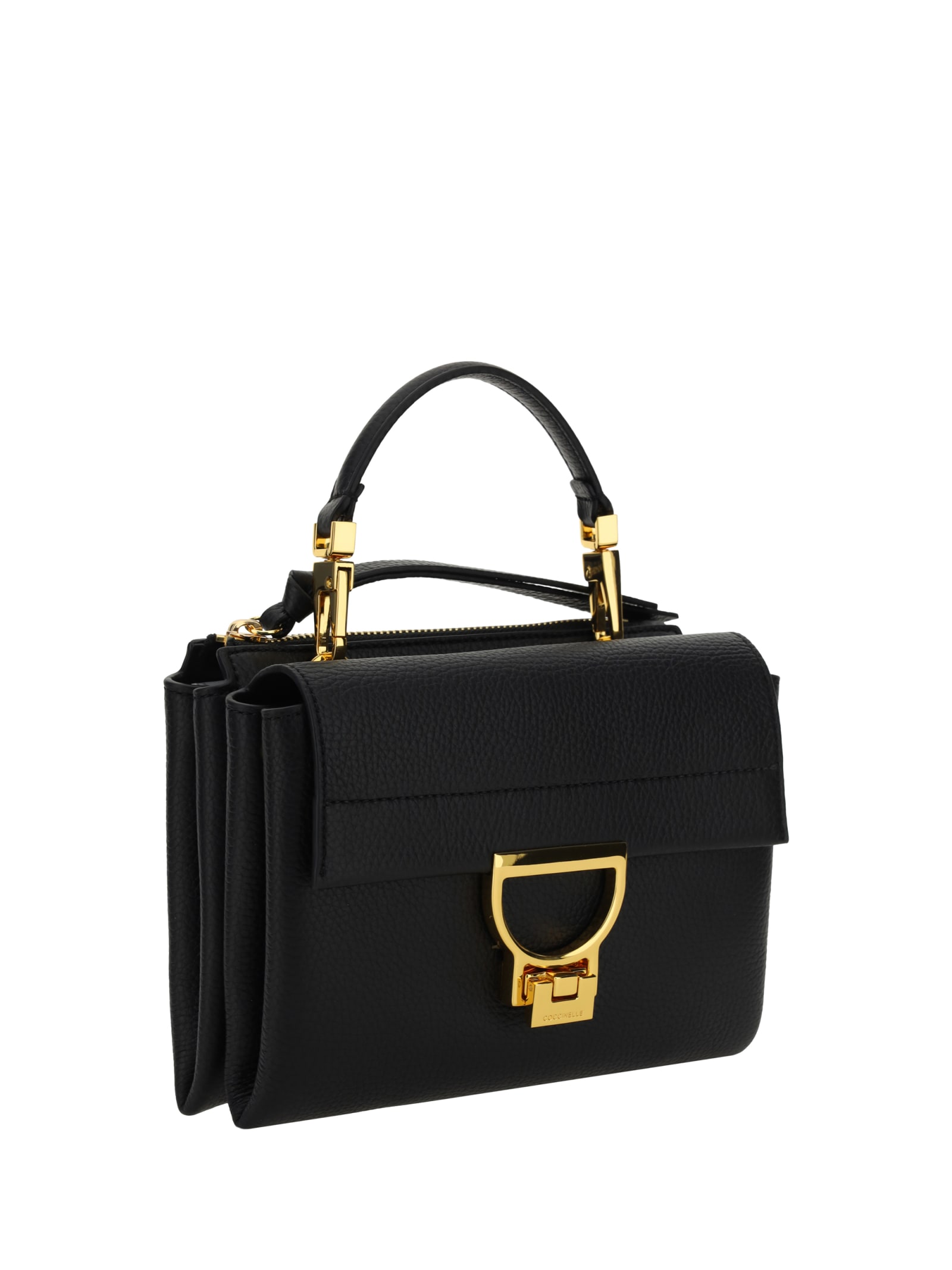 Shop Coccinelle Arlettis Handbag In Noir