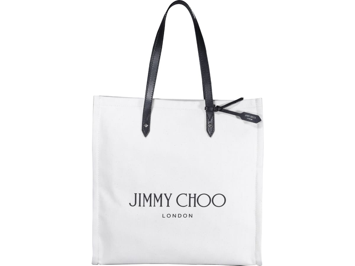 Jimmy Choo Logo Tote Bag
