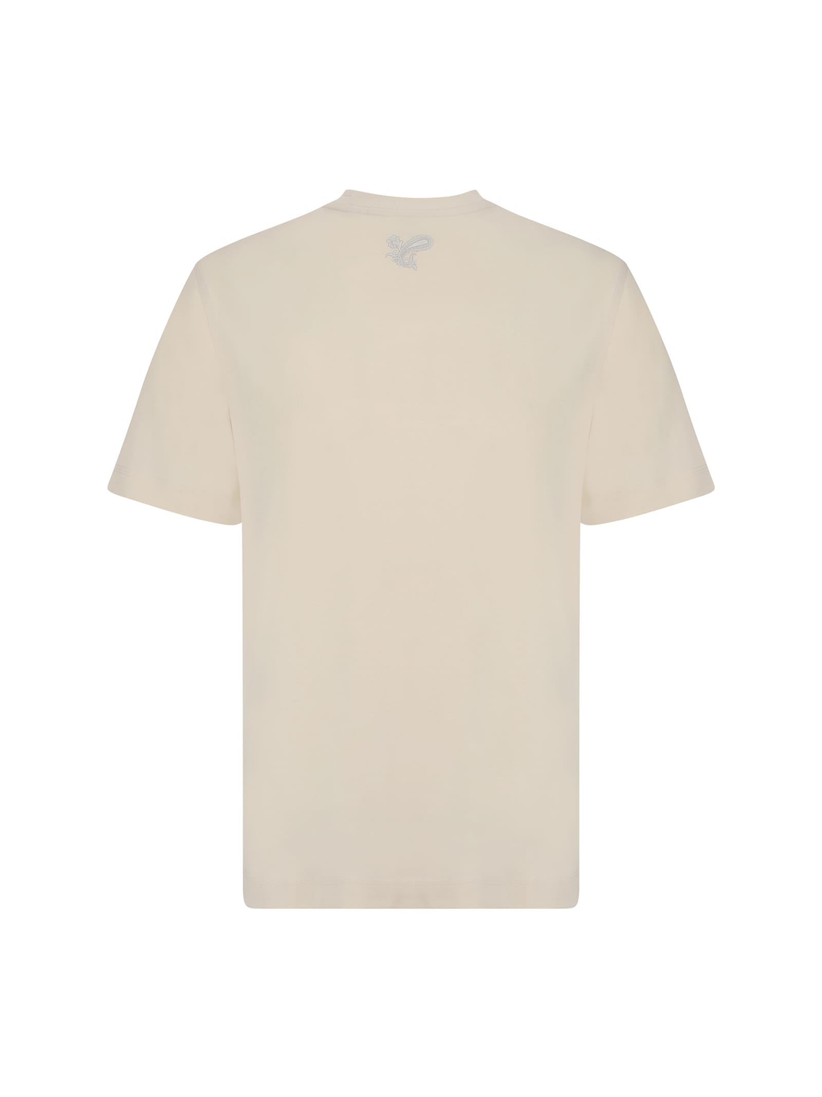 BURBERRY Sand Cotton T-Shirt