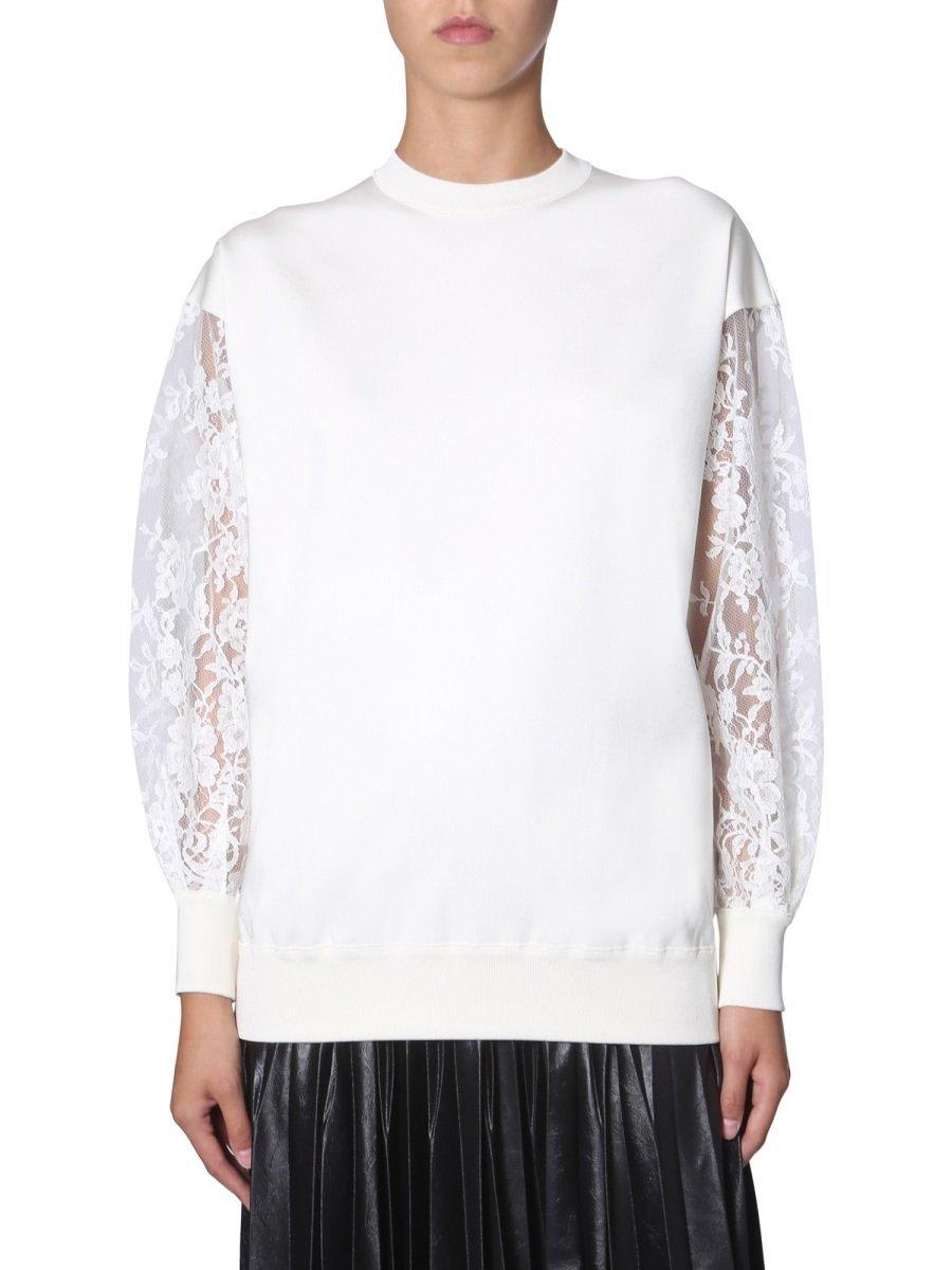 Lace Sleeves Jumper