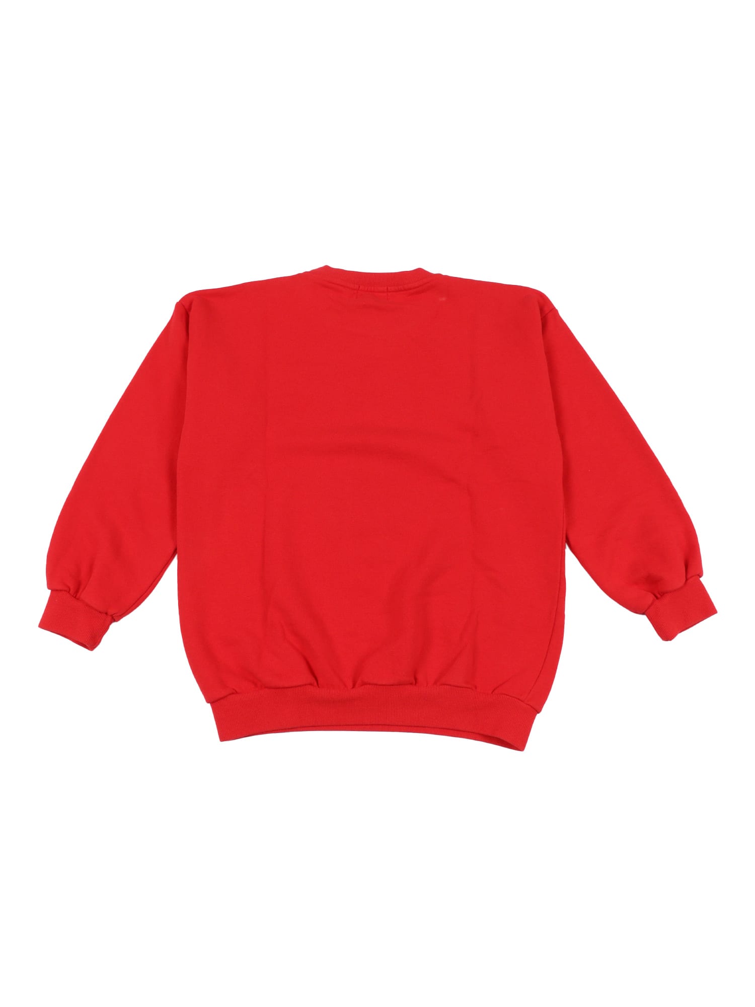 Bobo Choses Red Sweatshirt For Kids With Bell Game In Red