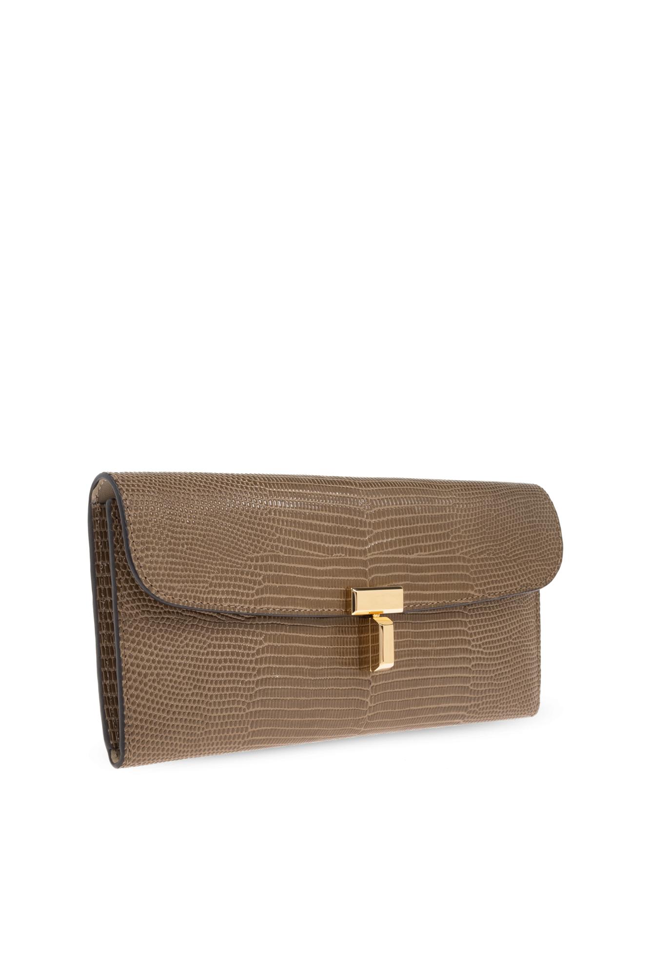 Totême Toteme Leather Wallet In Brown