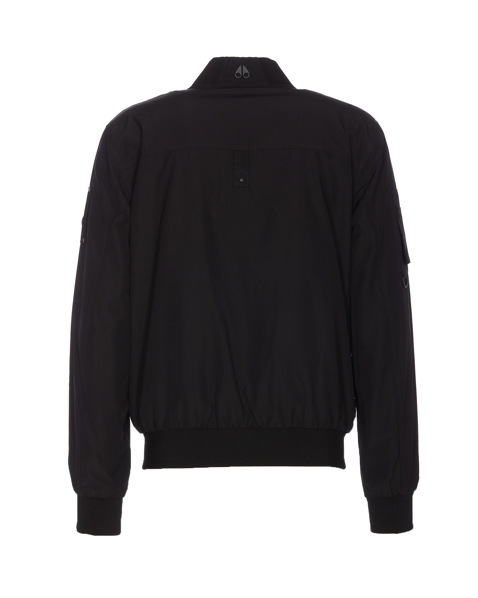 Shop Moose Knuckles Coruville Bomber In Black