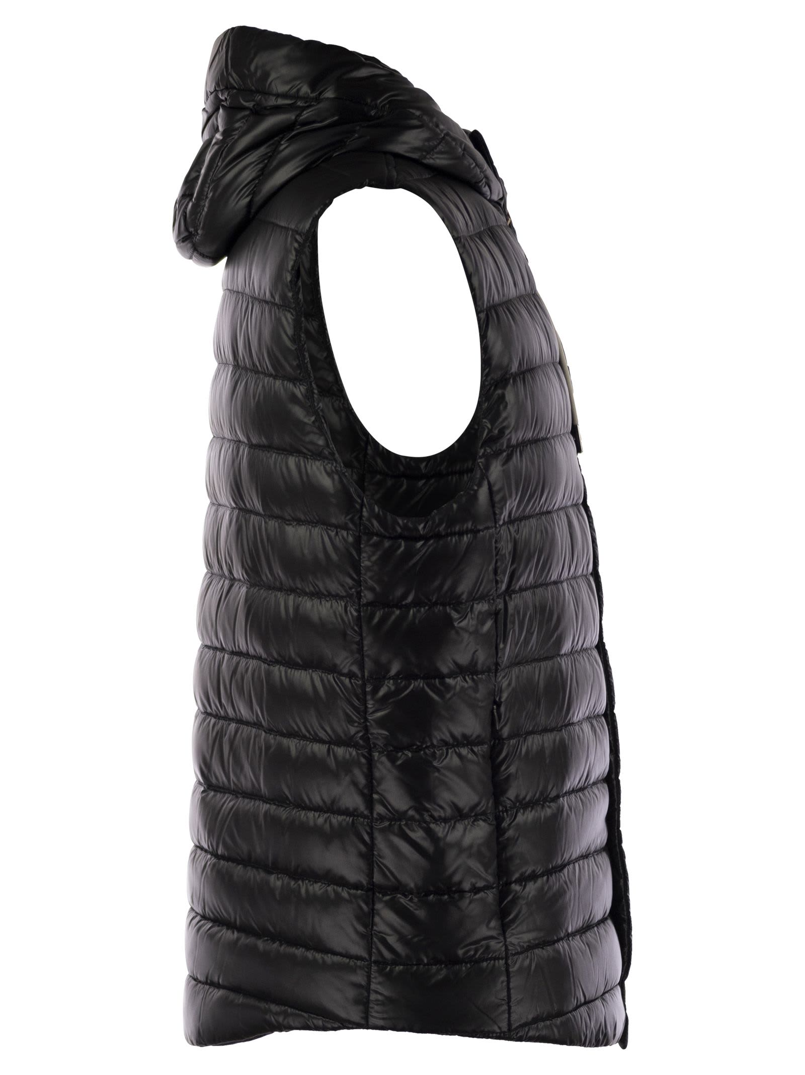 Herno Men's Sleeveless Down Jacket In Black