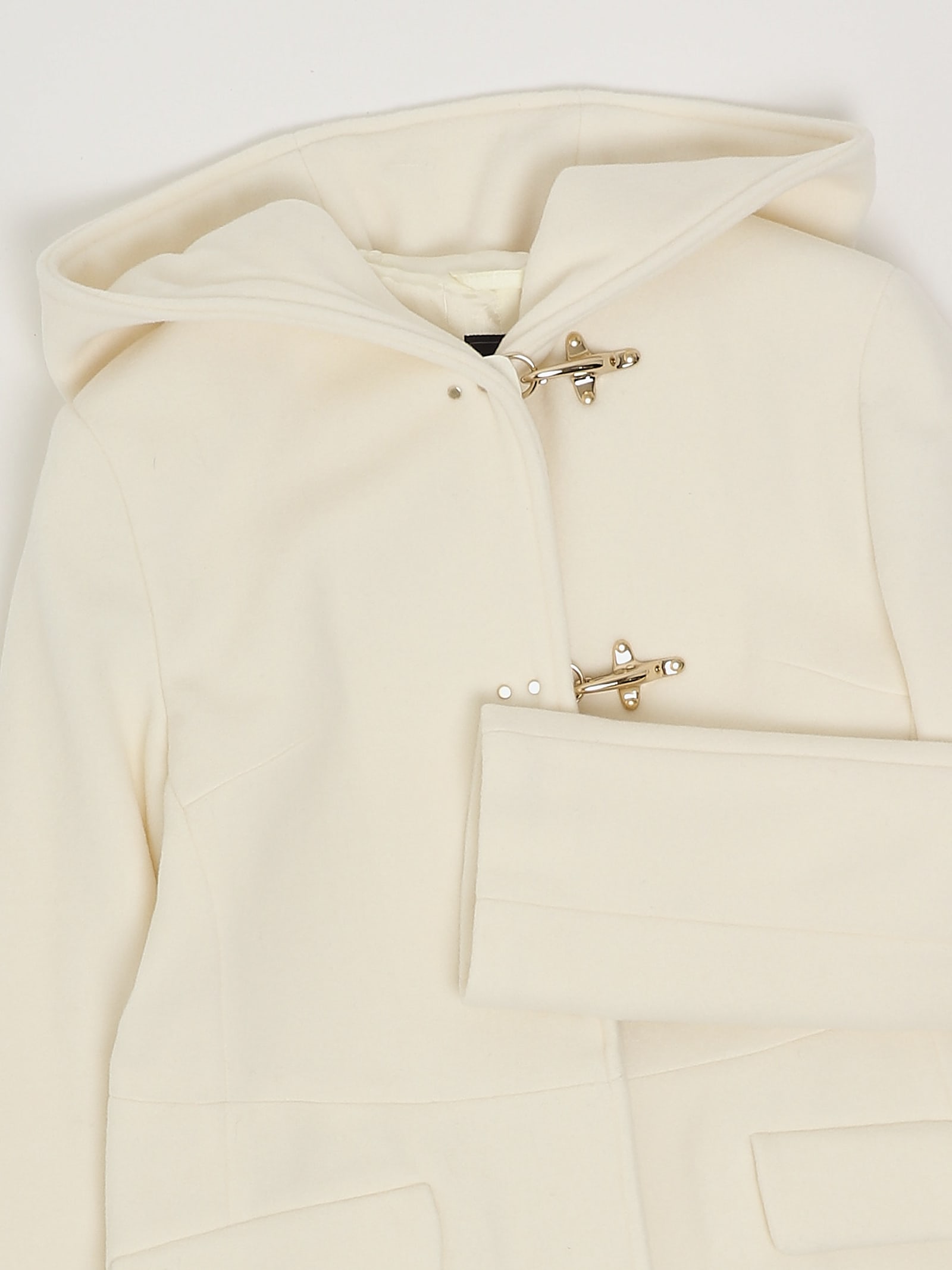 Fay Coat Coat In White