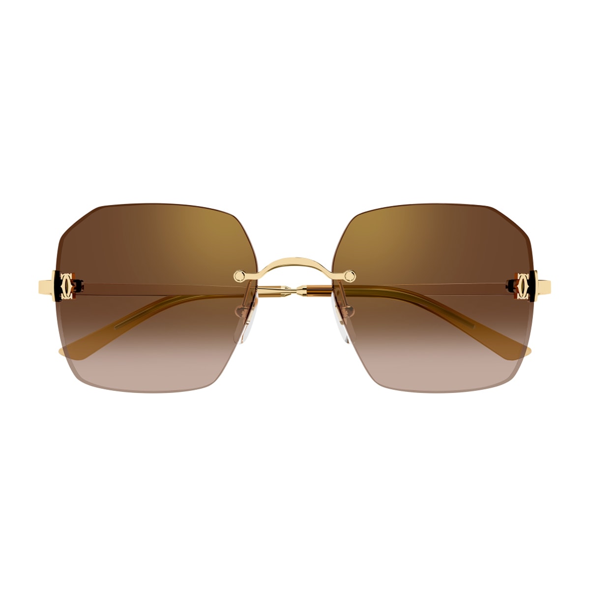 Cartier Ct0591s C De Sunglasses In Brown