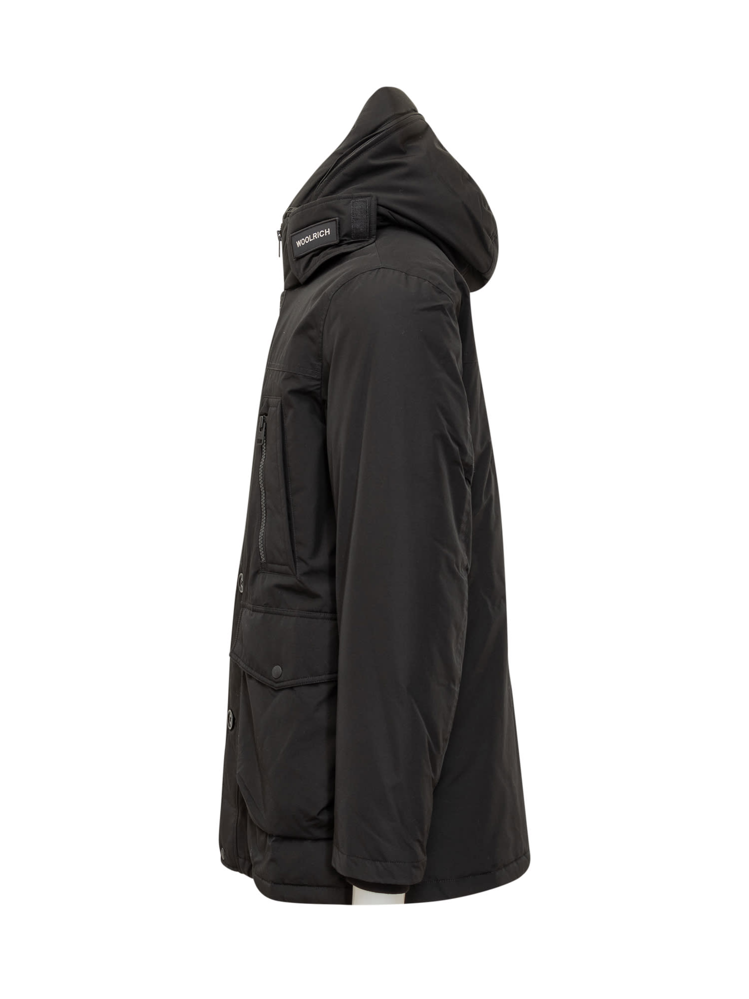 Shop Woolrich Ramar Arctic Parka In Black