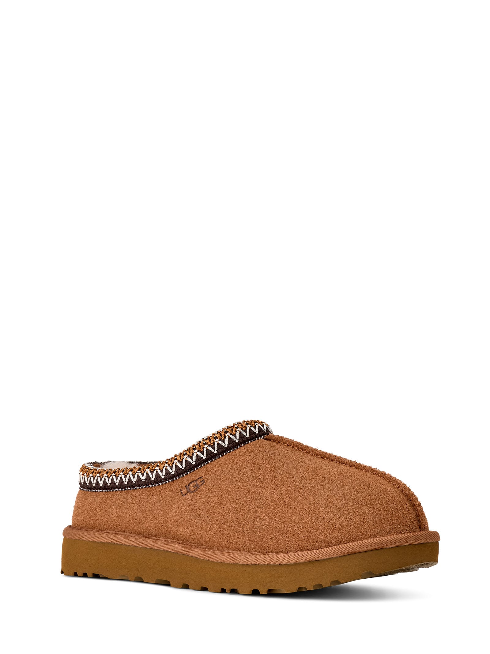Ugg Tasman Ii Whipstitch-trim Slippers In Brown