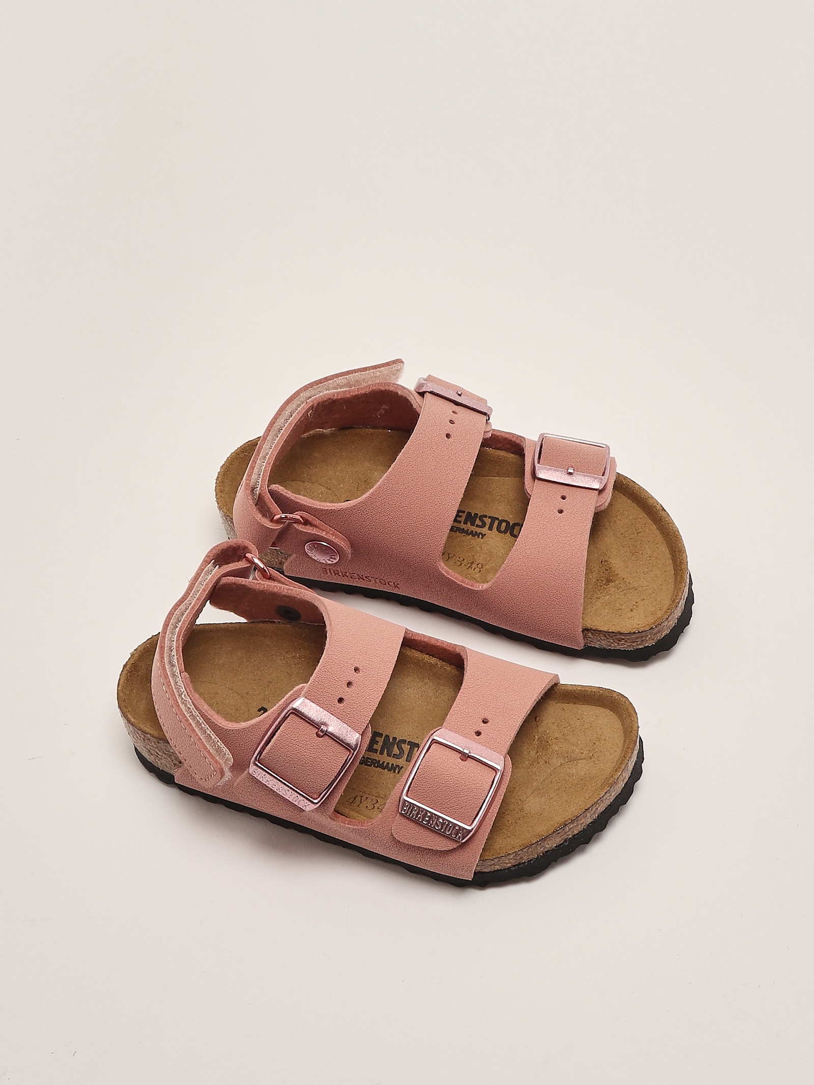 Birkenstock Girls Milano As Sandals In Pink