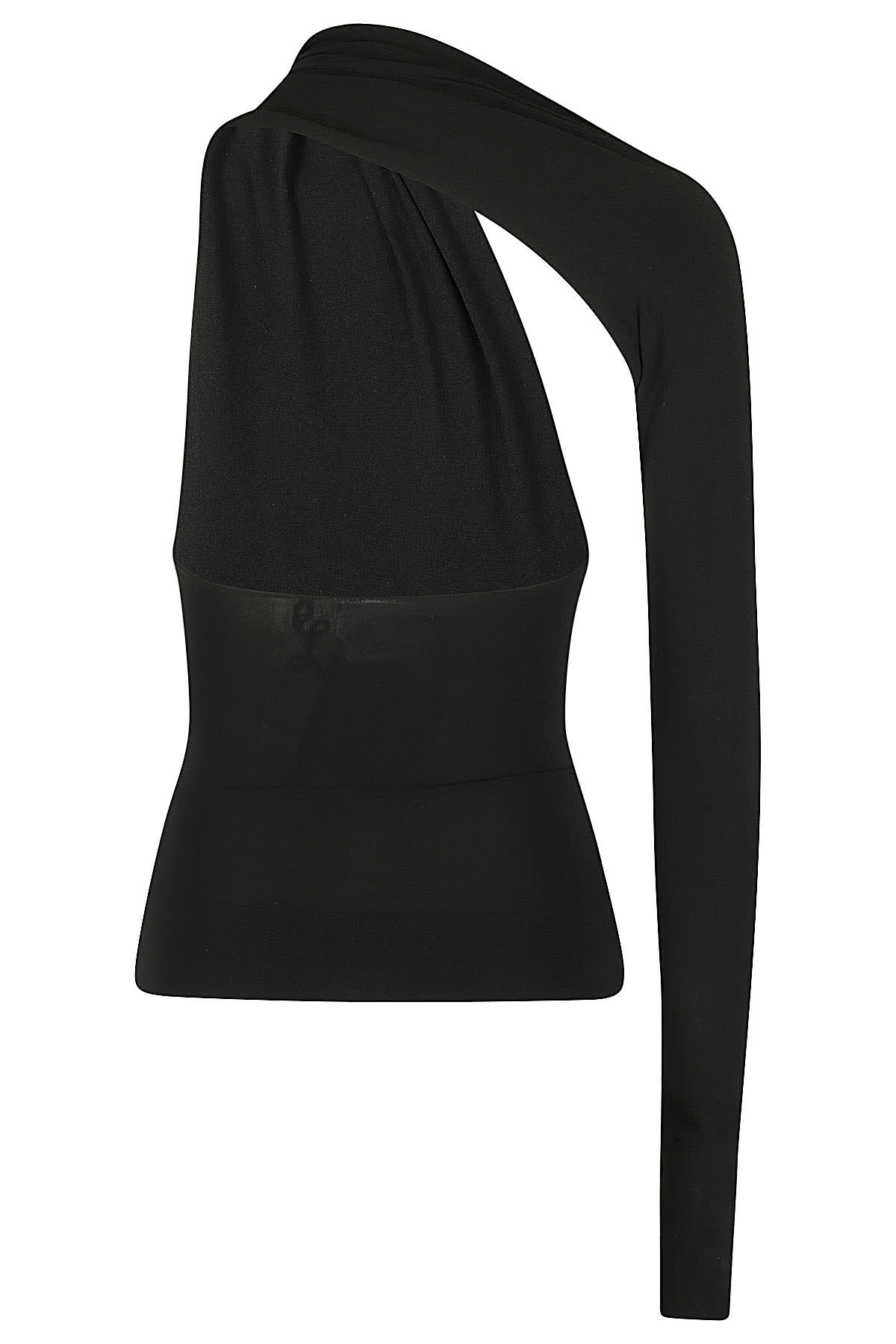 Shop Philosophy Di Lorenzo Serafini Soft Poliammide Stretch In Nero